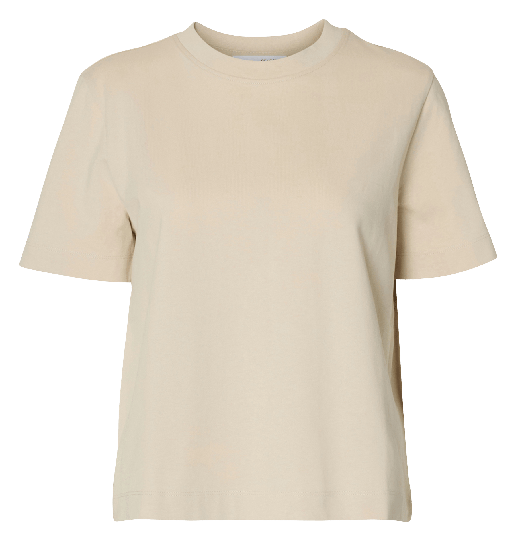 Oversized organic cotton T-shirt SELECTED