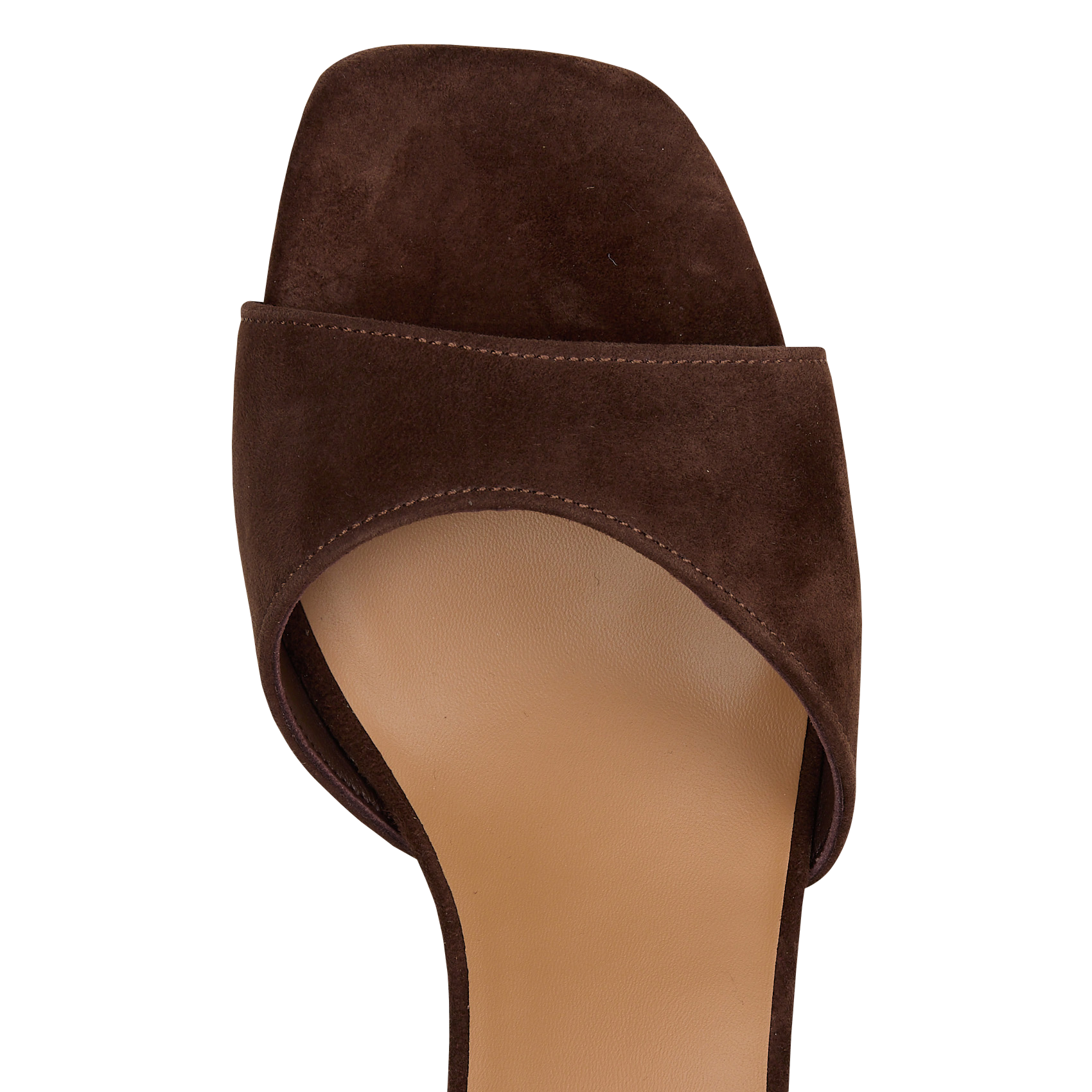 Sandalen aus Veloursleder, mit Absatz BOCAGE Braun