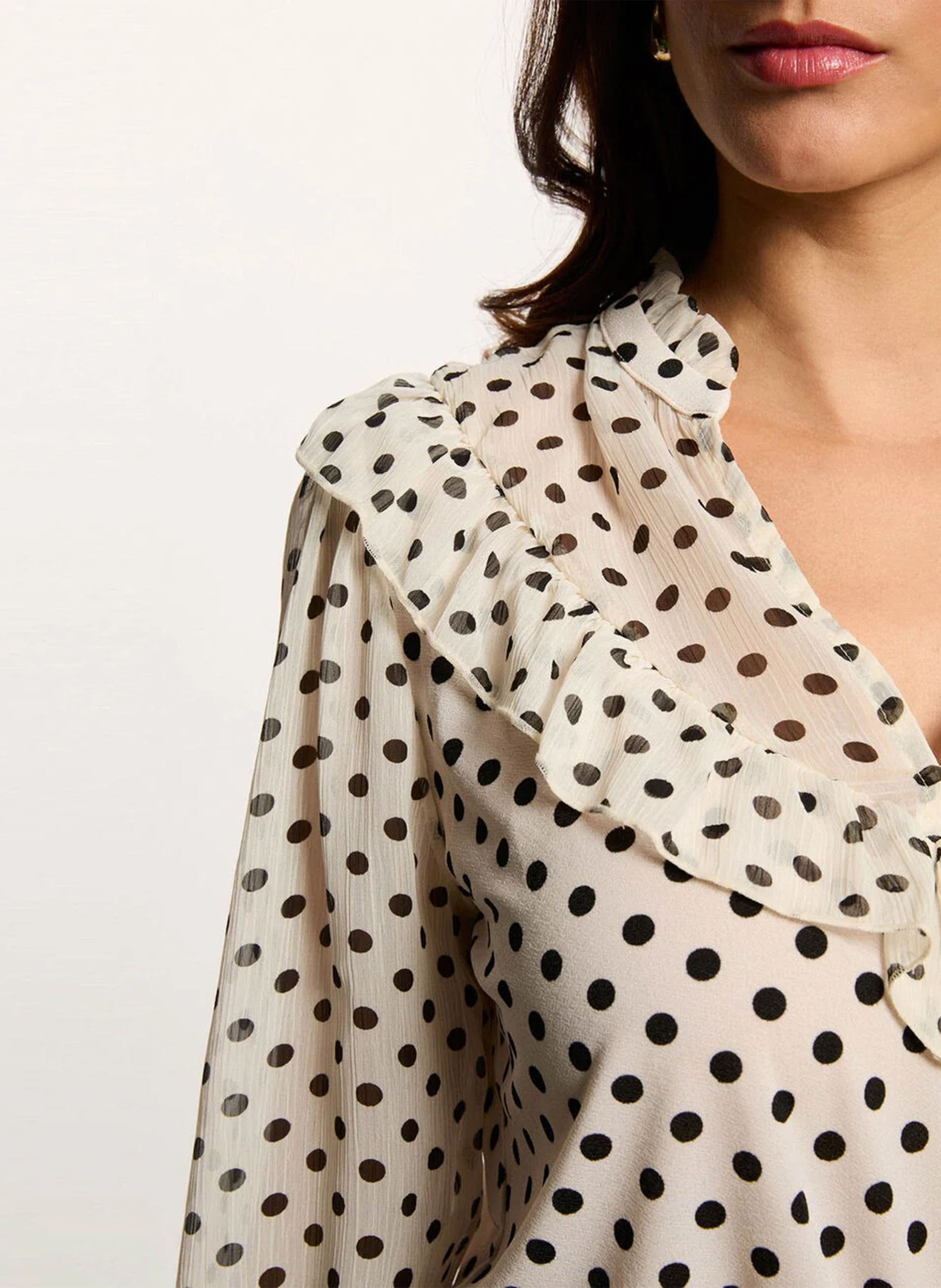 Blouse droite imprimée MORGAN Multicolore