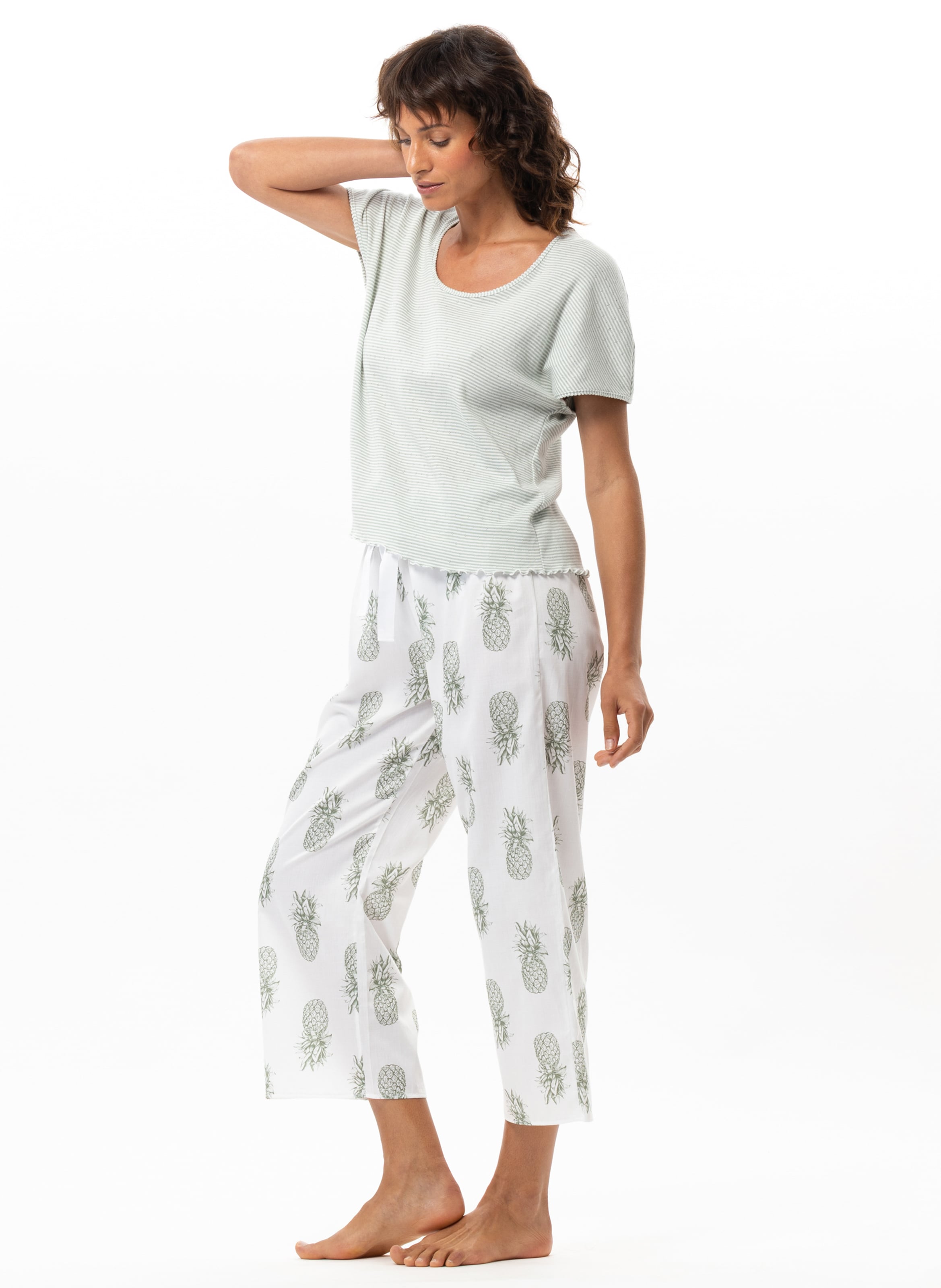 Pyjama en coton LE CHAT Multicolore