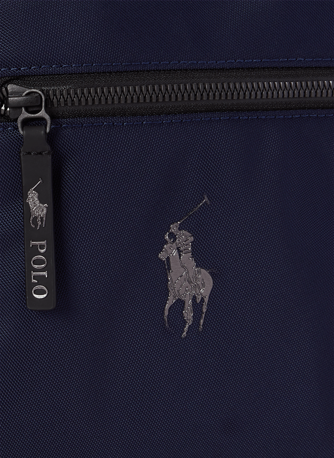 Bandoulière zippée unie POLO RALPH LAUREN Bleu