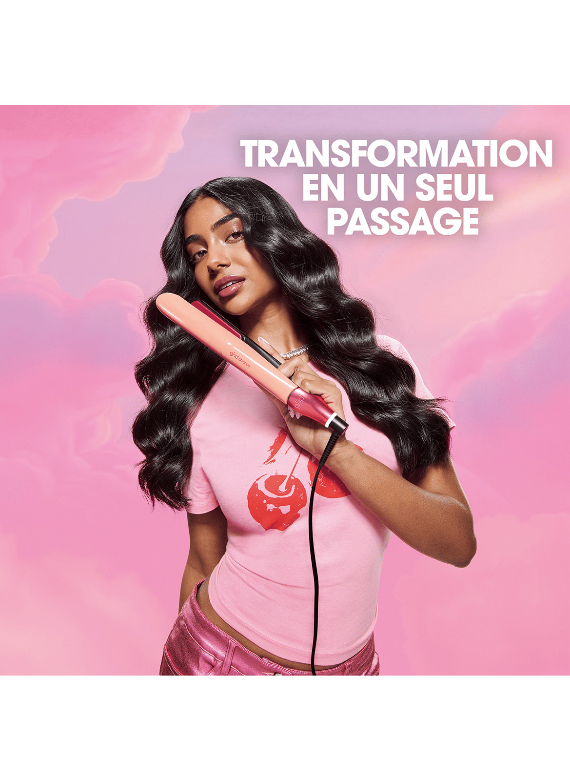 Chronos Hair Straightener - Jelly Collection GHD Pêche acidulé