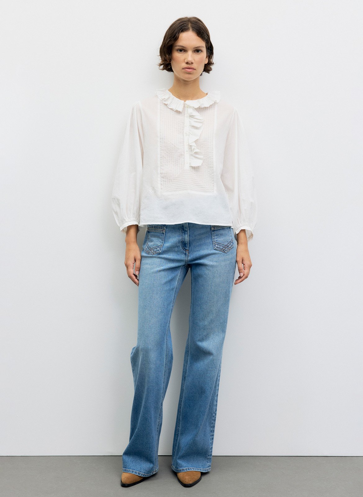 Cotton blouse GERARD DAREL White