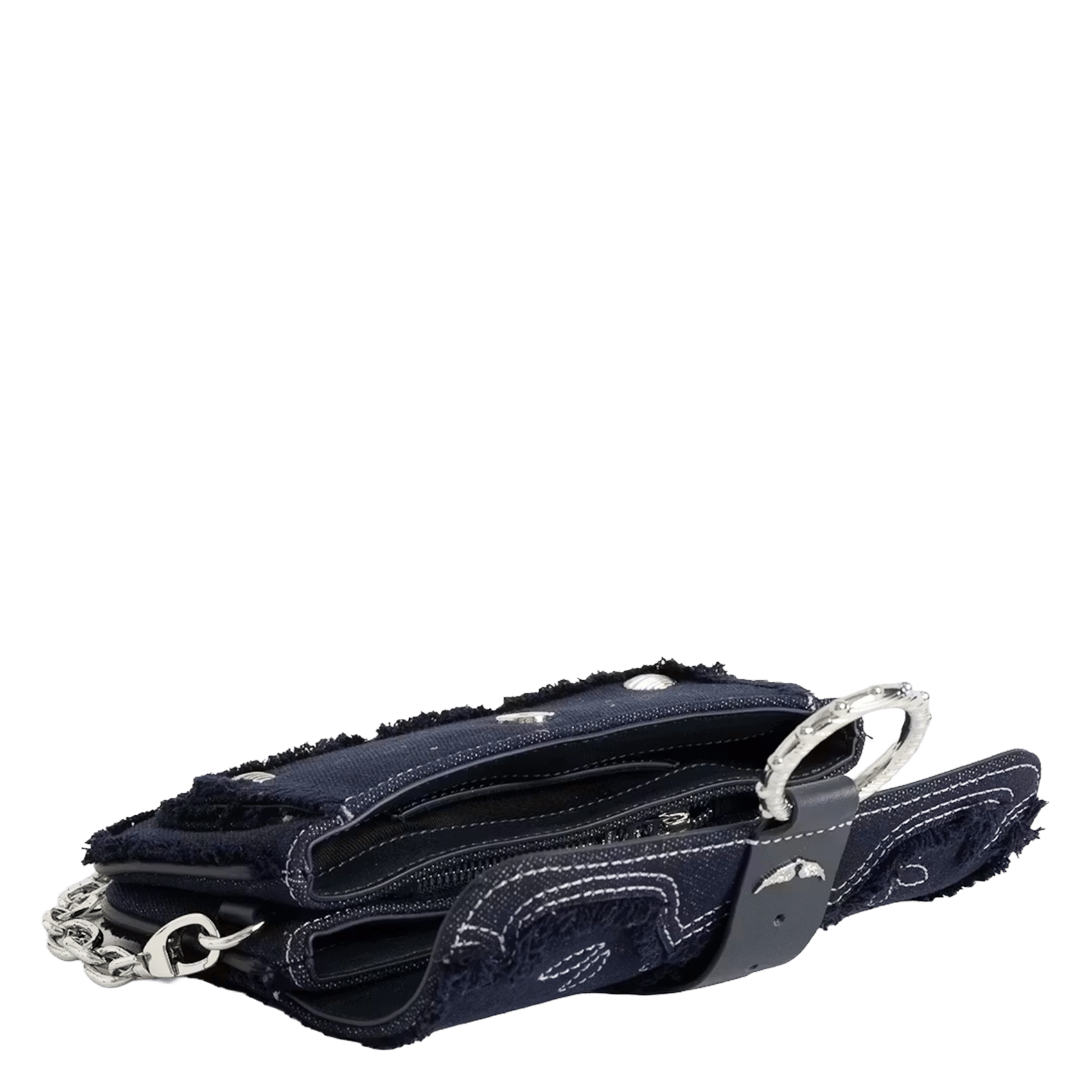 Katoenen handtas ZADIG&VOLTAIRE Blauw