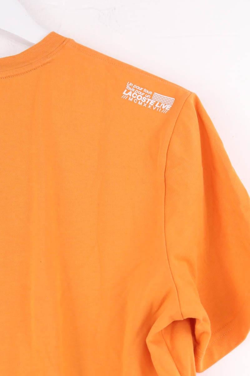 T-shirt LACOSTE - SECONDE MAIN Orange