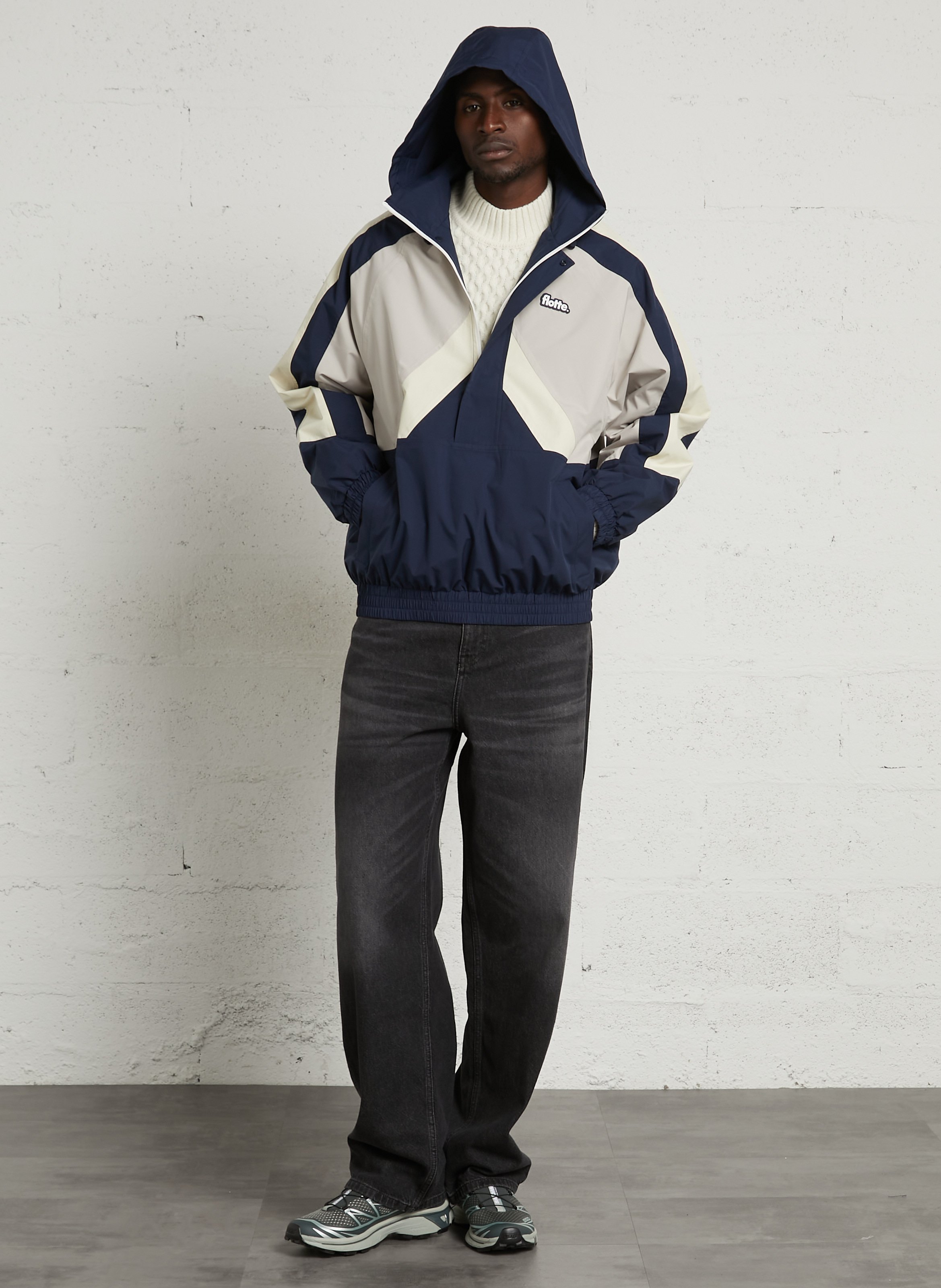 Imperméable col montant  FLOTTE Beige