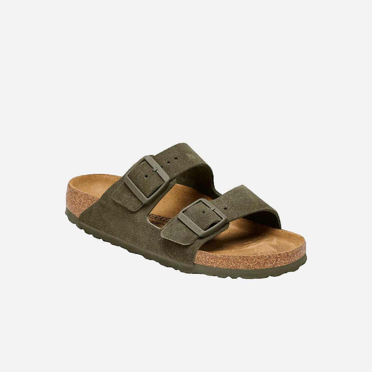 Flat sandals BIRKENSTOCK Green