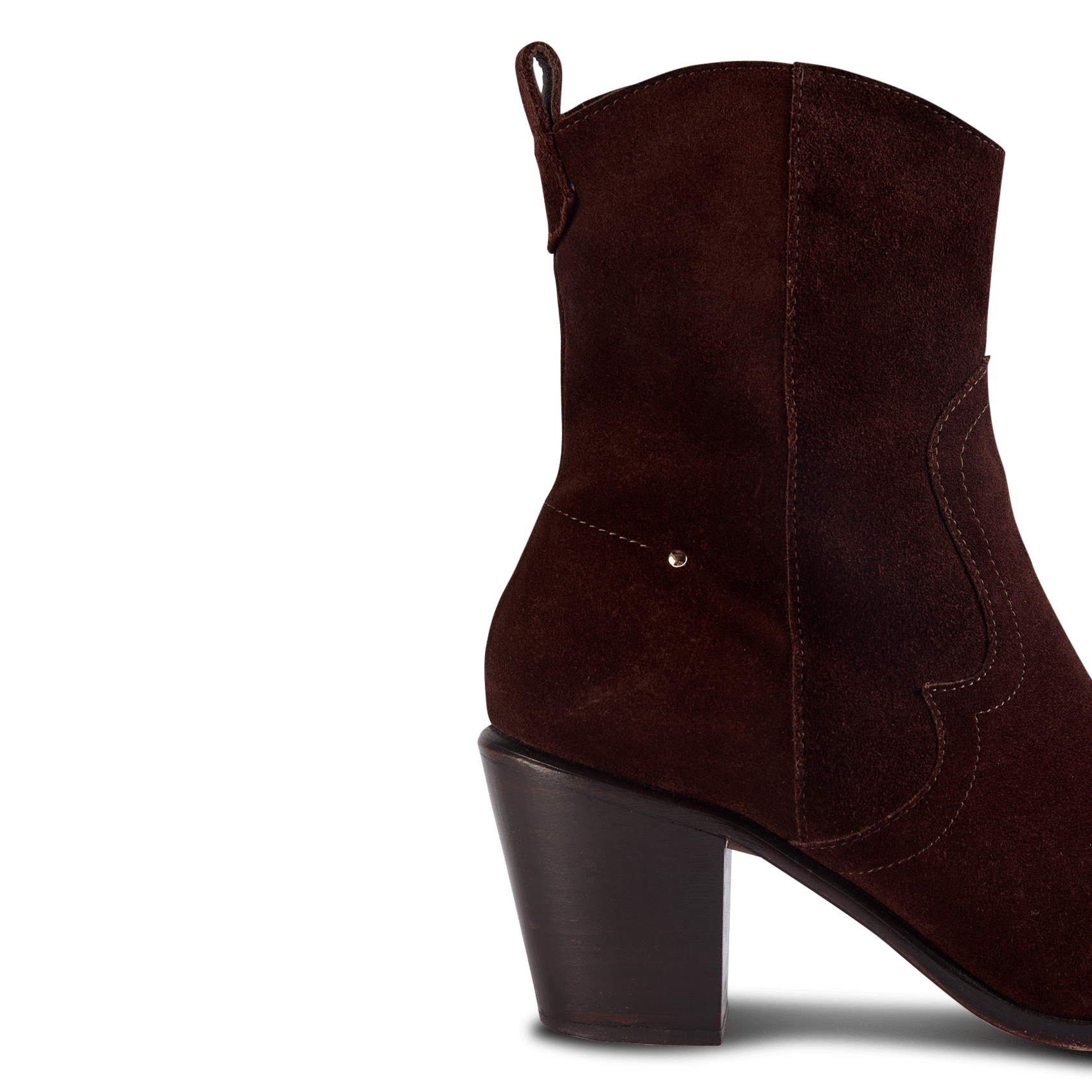 Bottines en cuir VANESSA BRUNO Marron