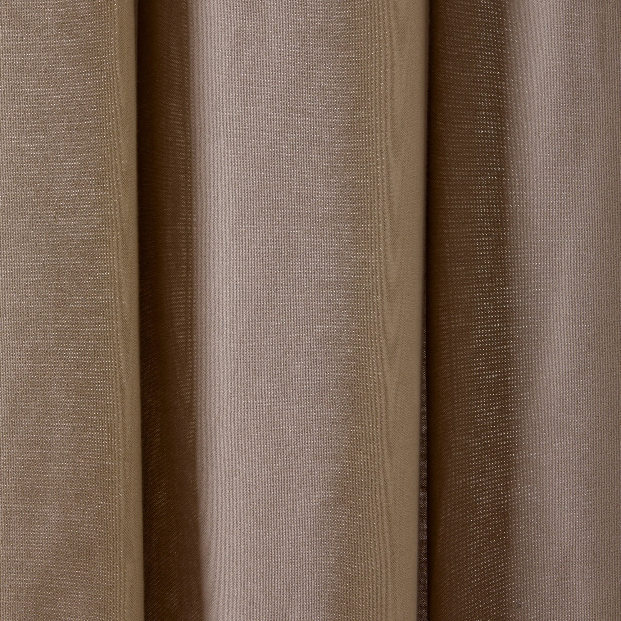 YAMI - Curtain with black eyelets MADURA Brown
