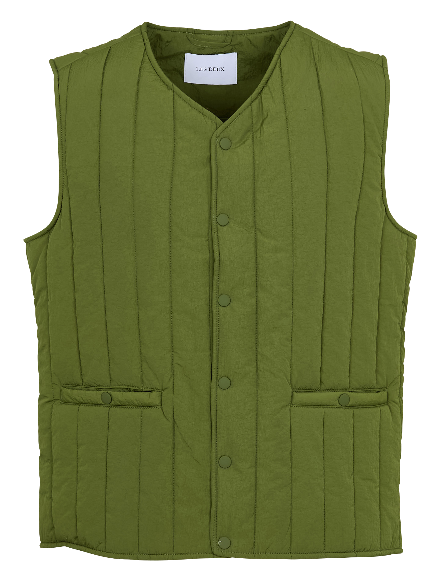 Veste col V LES DEUX Vert