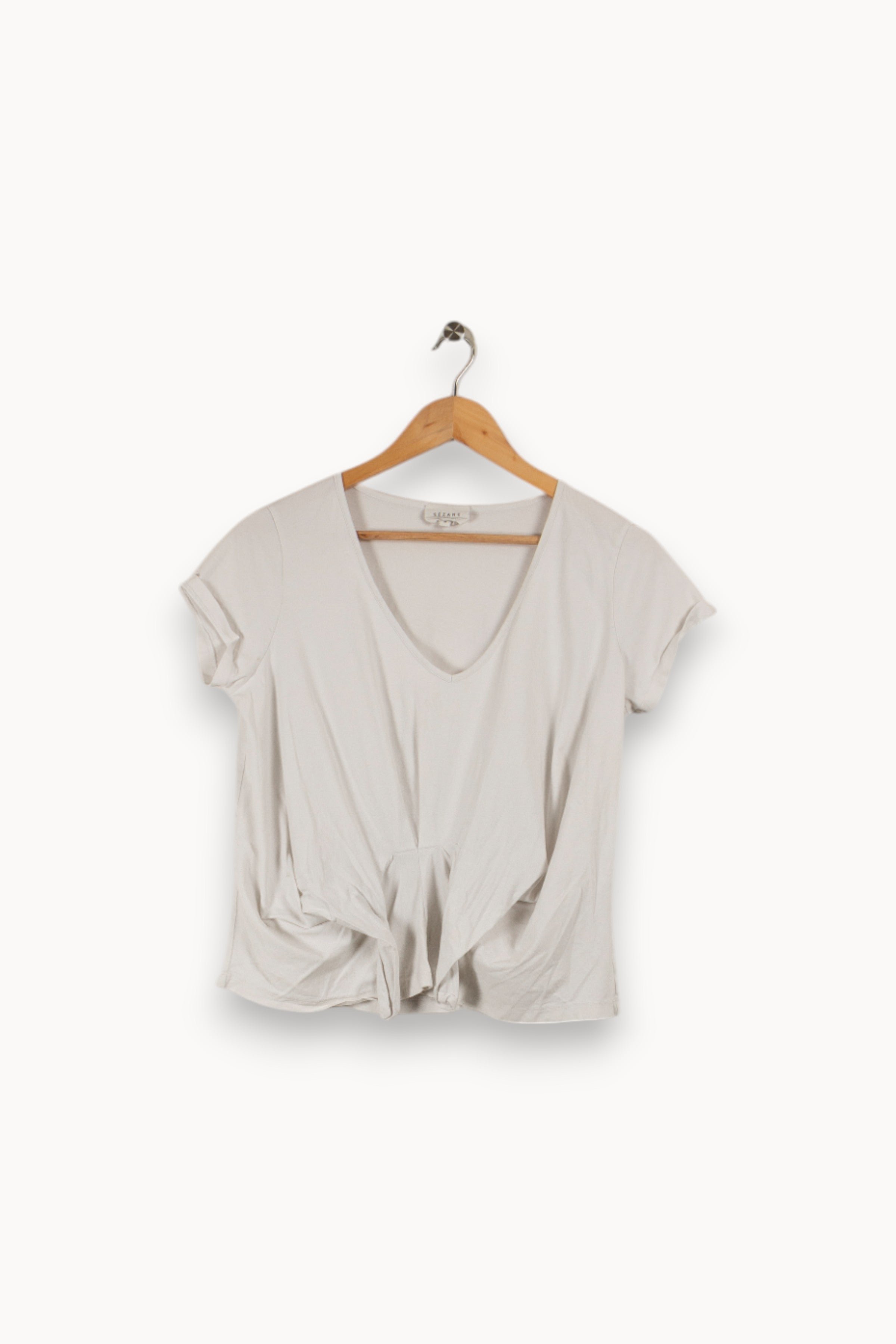 Tommy Badge T-shirt SEZANE - Seconde main White