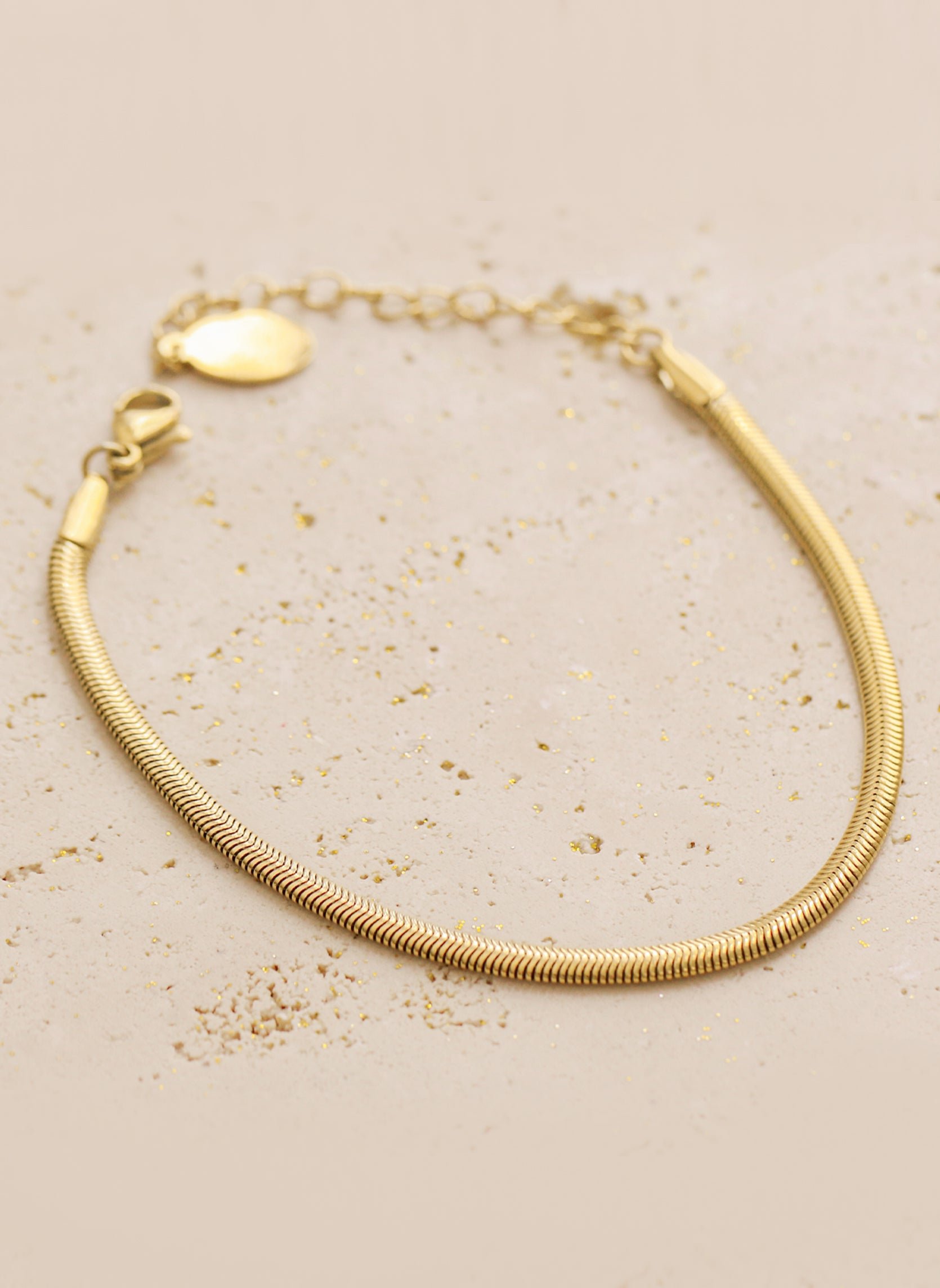 Sigma chain bracelet AEC Paris Golden