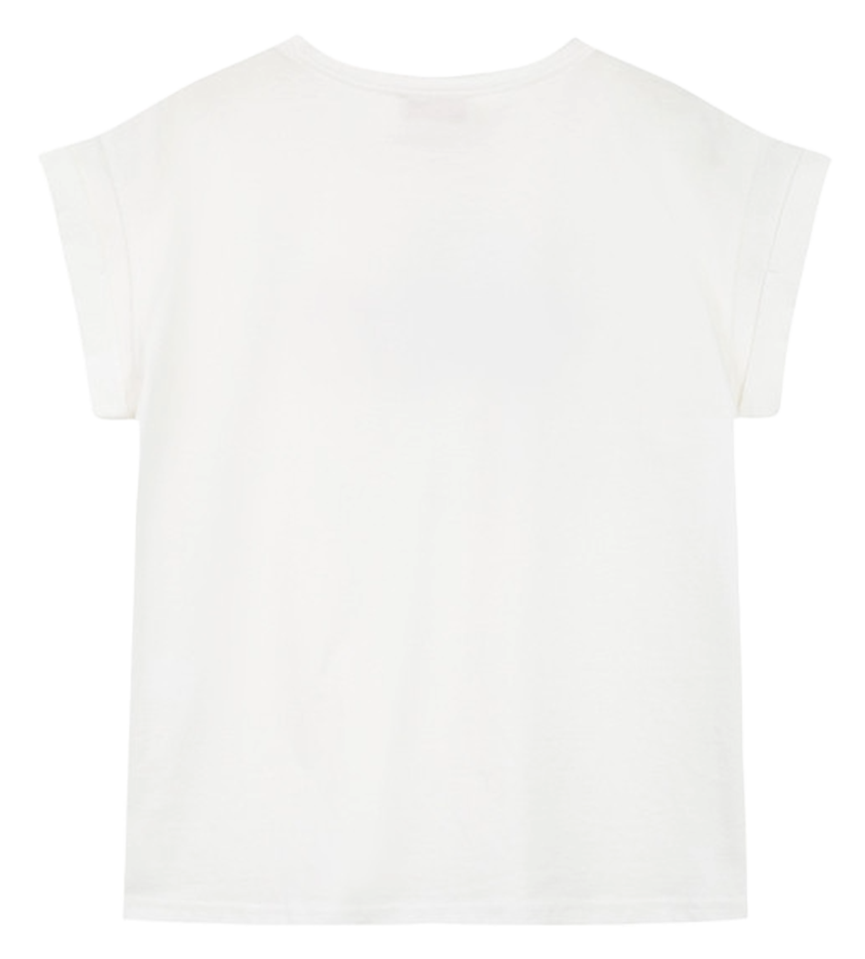 Tee-shirt col rond en coton GRACE ET MILA Rouge