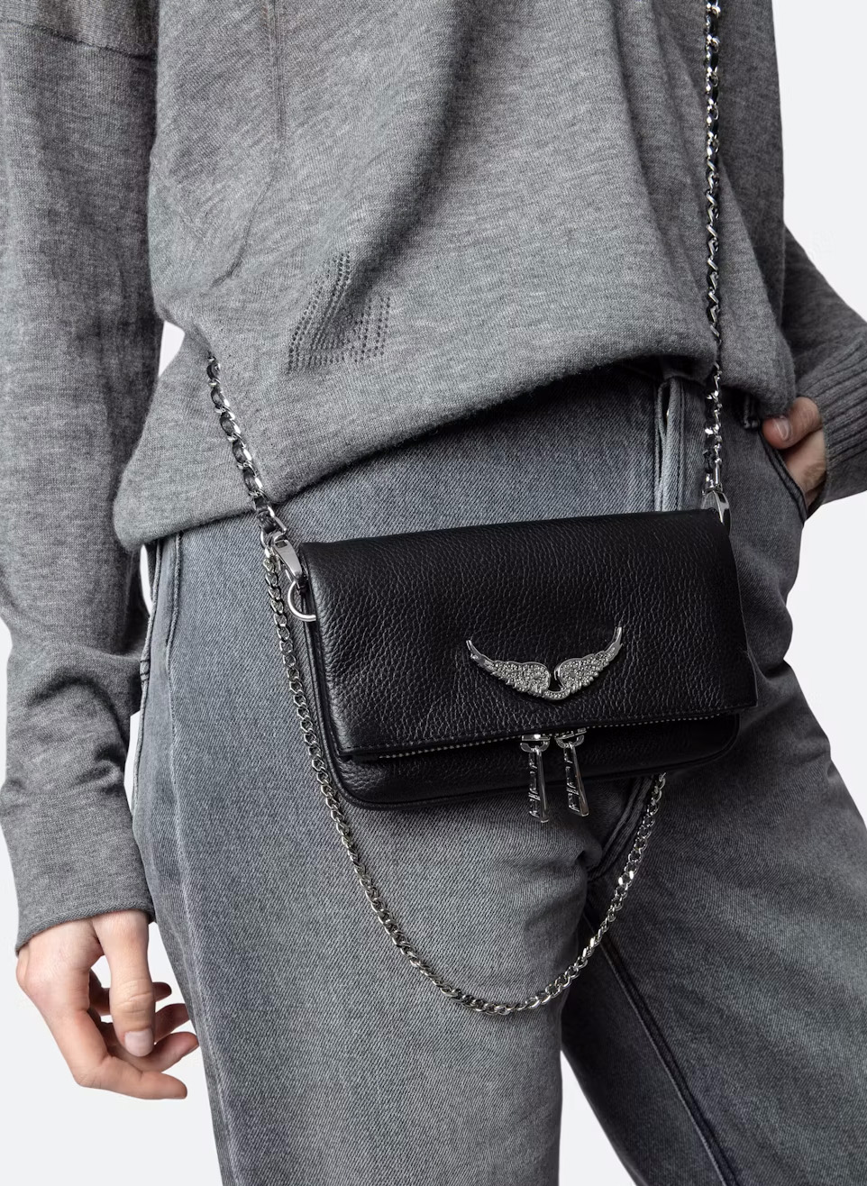 ROCK NANO SWING YOUR WINGS ZADIG&VOLTAIRE Noir