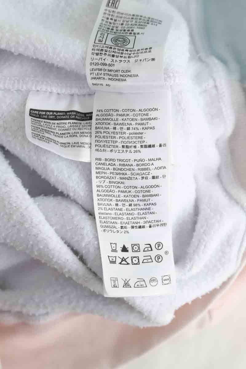 Cotton sweatshirt LEVI'S - Seconde main Pink