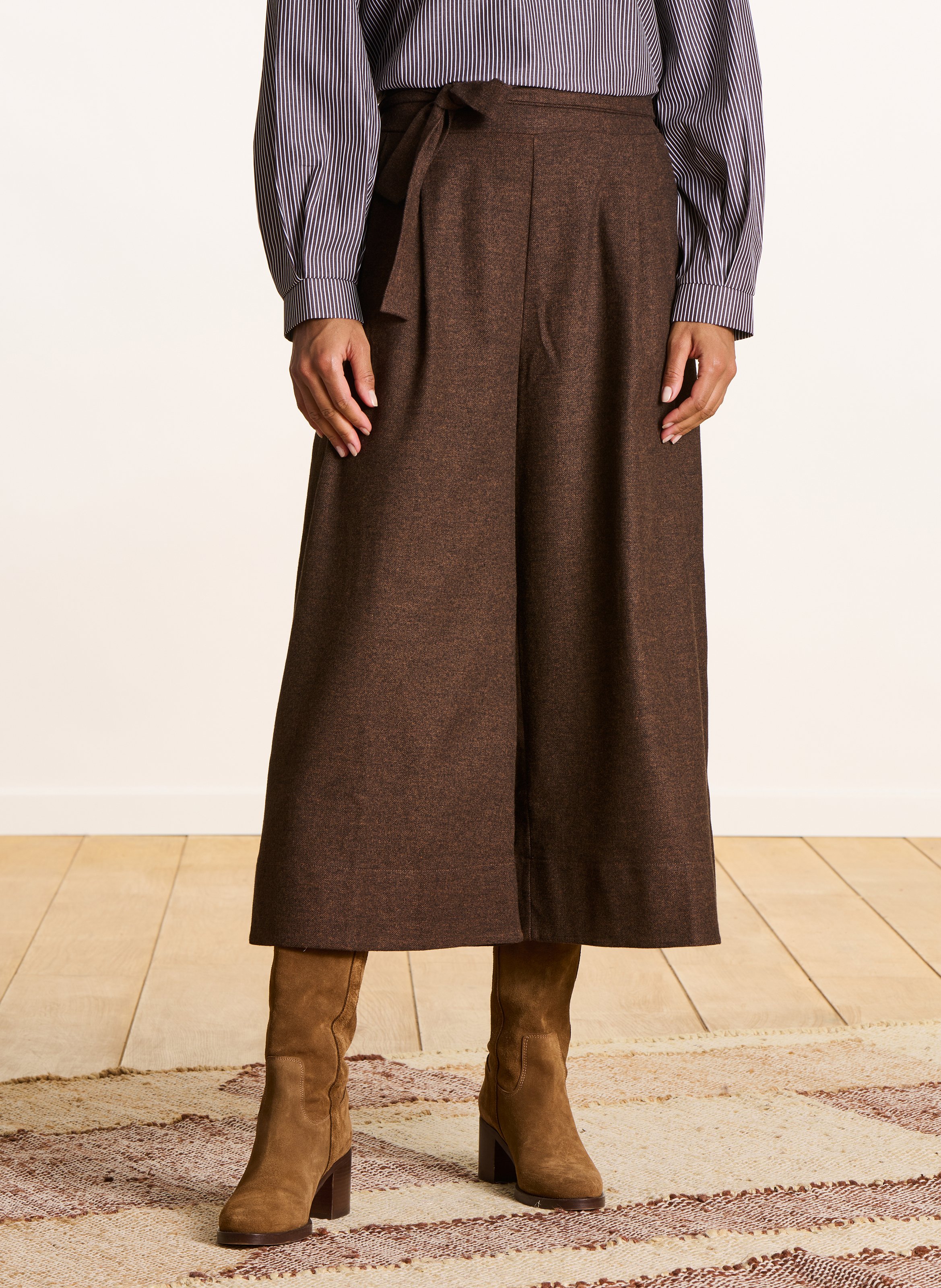 Pantalon 7/8ème en coton mélangé LA FEE MARABOUTEE