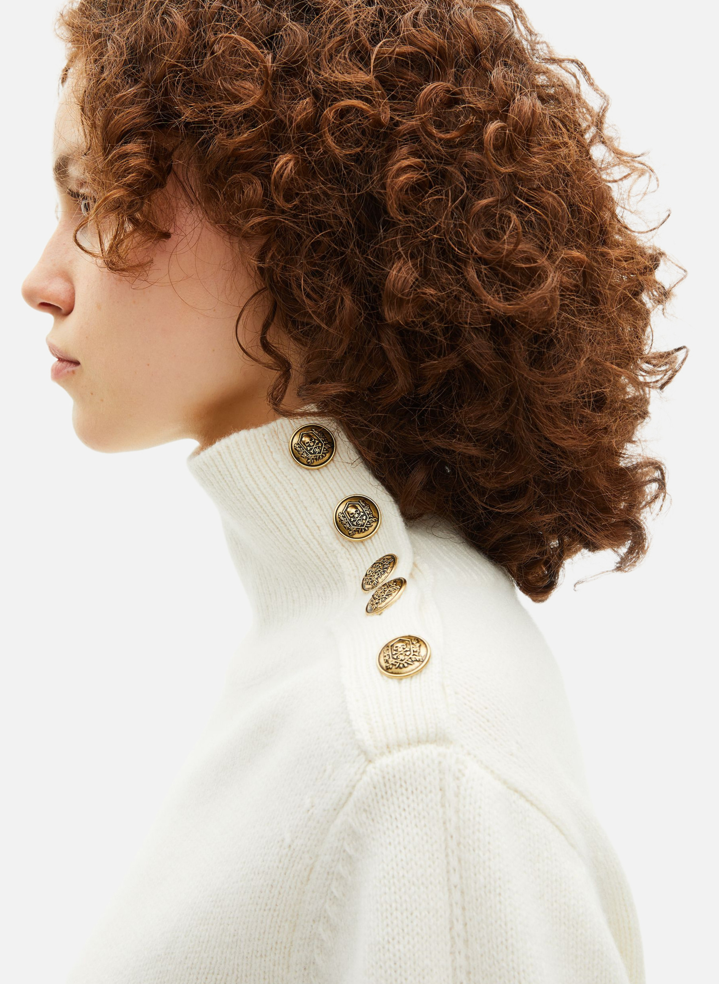 Wool sweater THE KOOPLES Beige