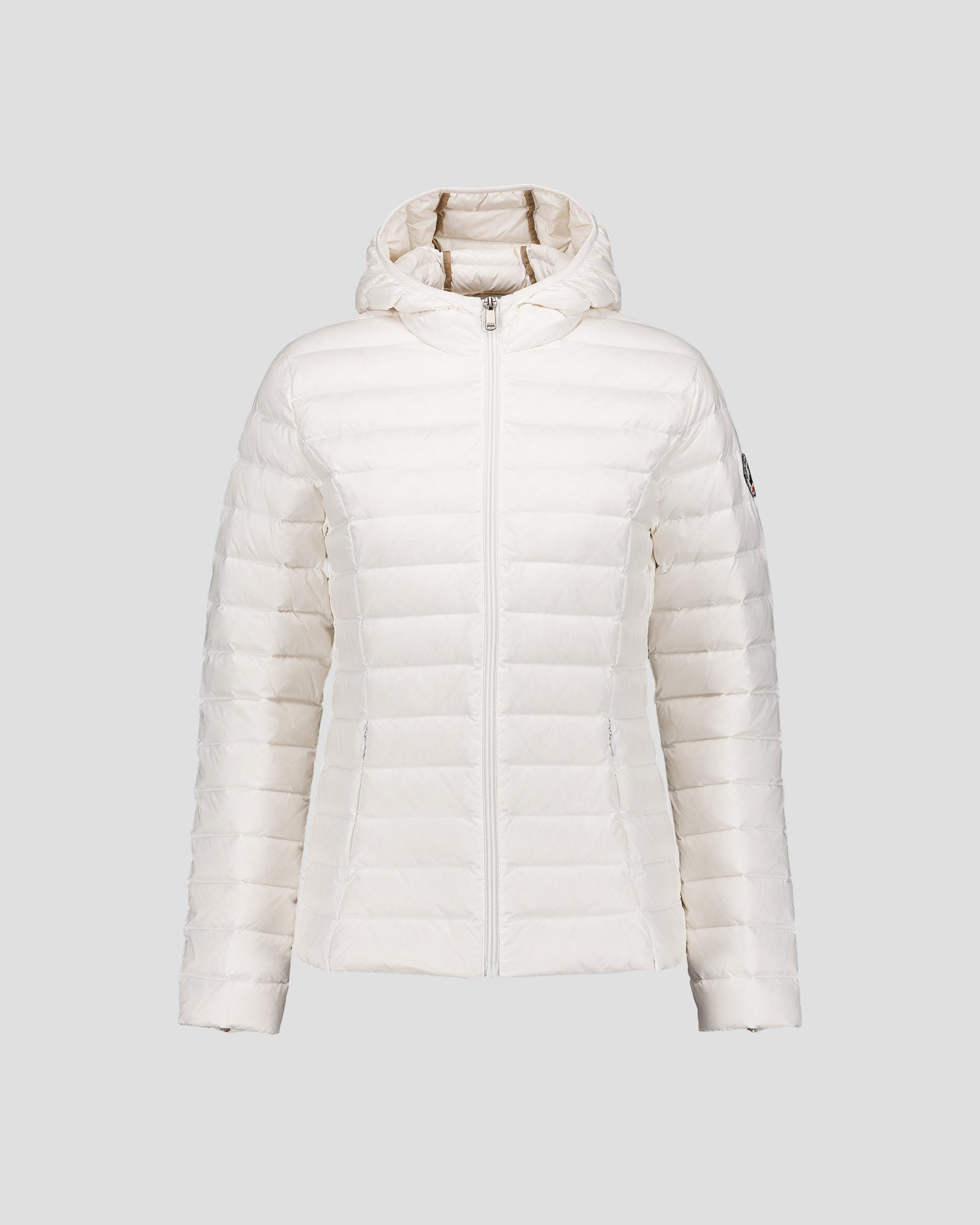 Lightweight hooded puffer jacket Cloe White