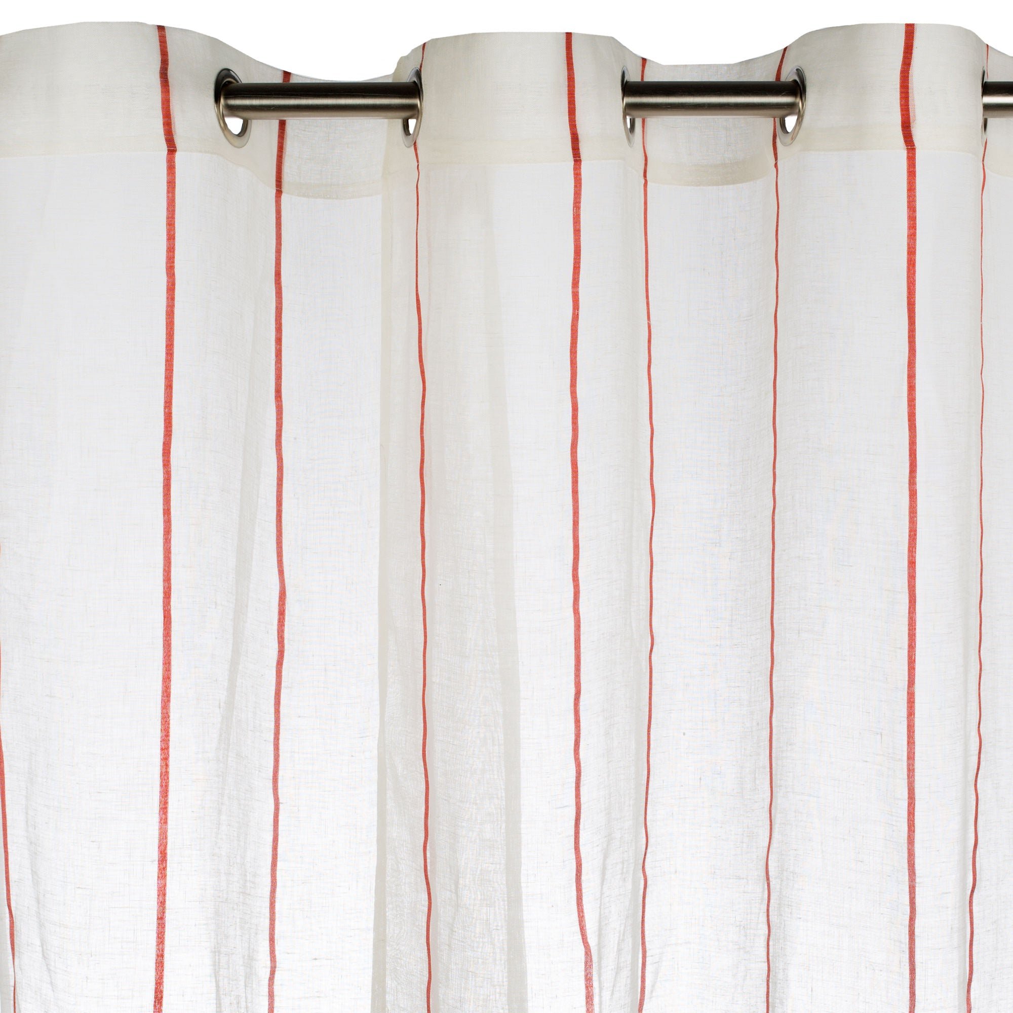 Eyelet curtain MADURA White