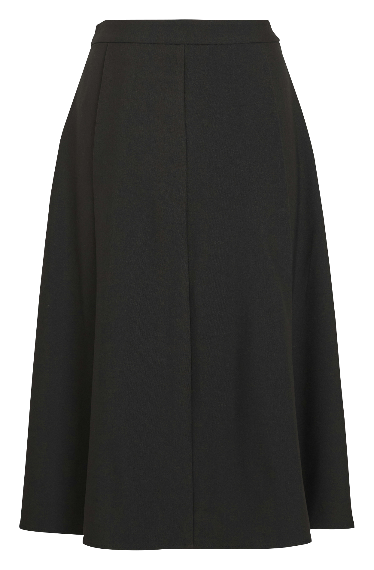 A-line midi skirt VILA Black