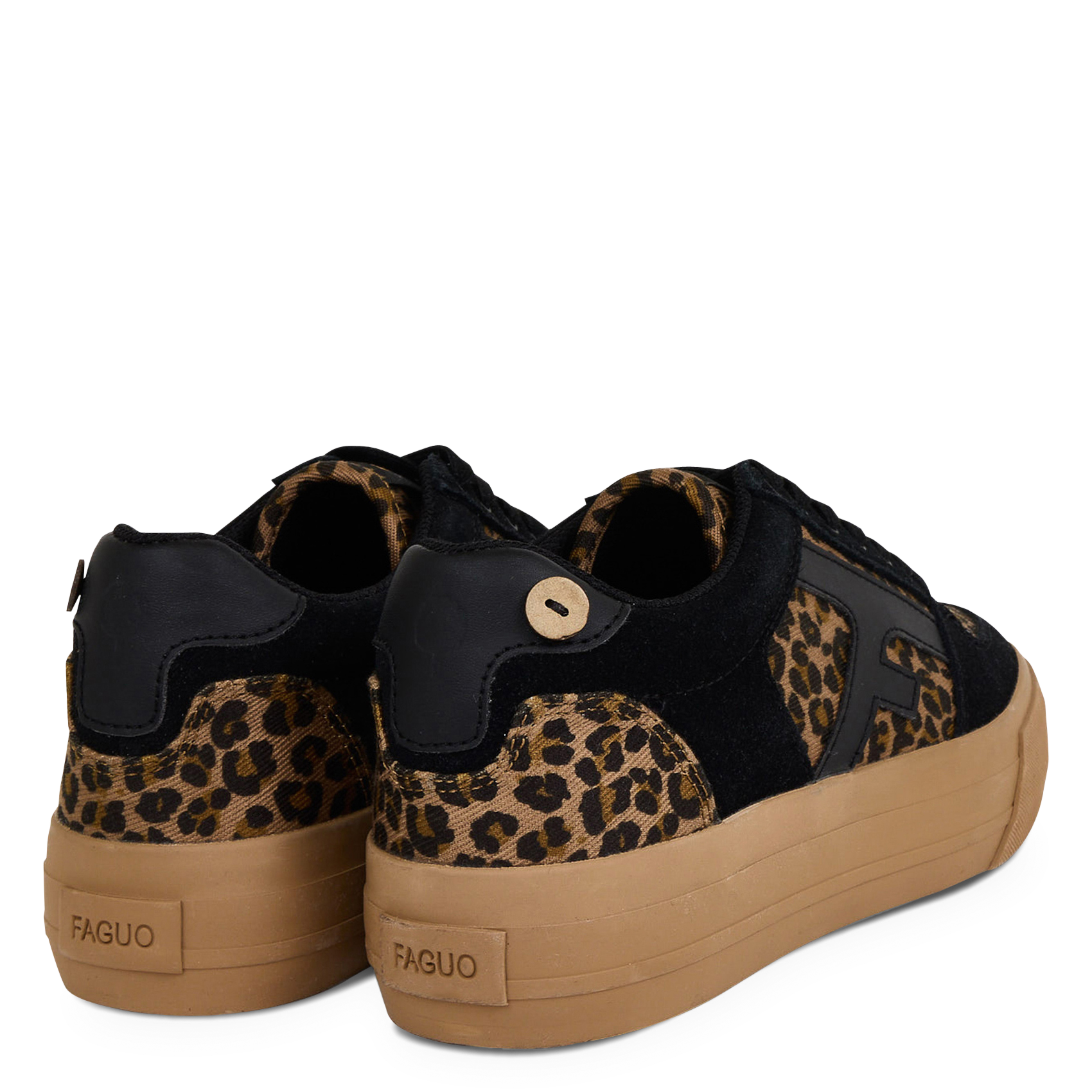 Leinenschuhe FAGUO Schwarz