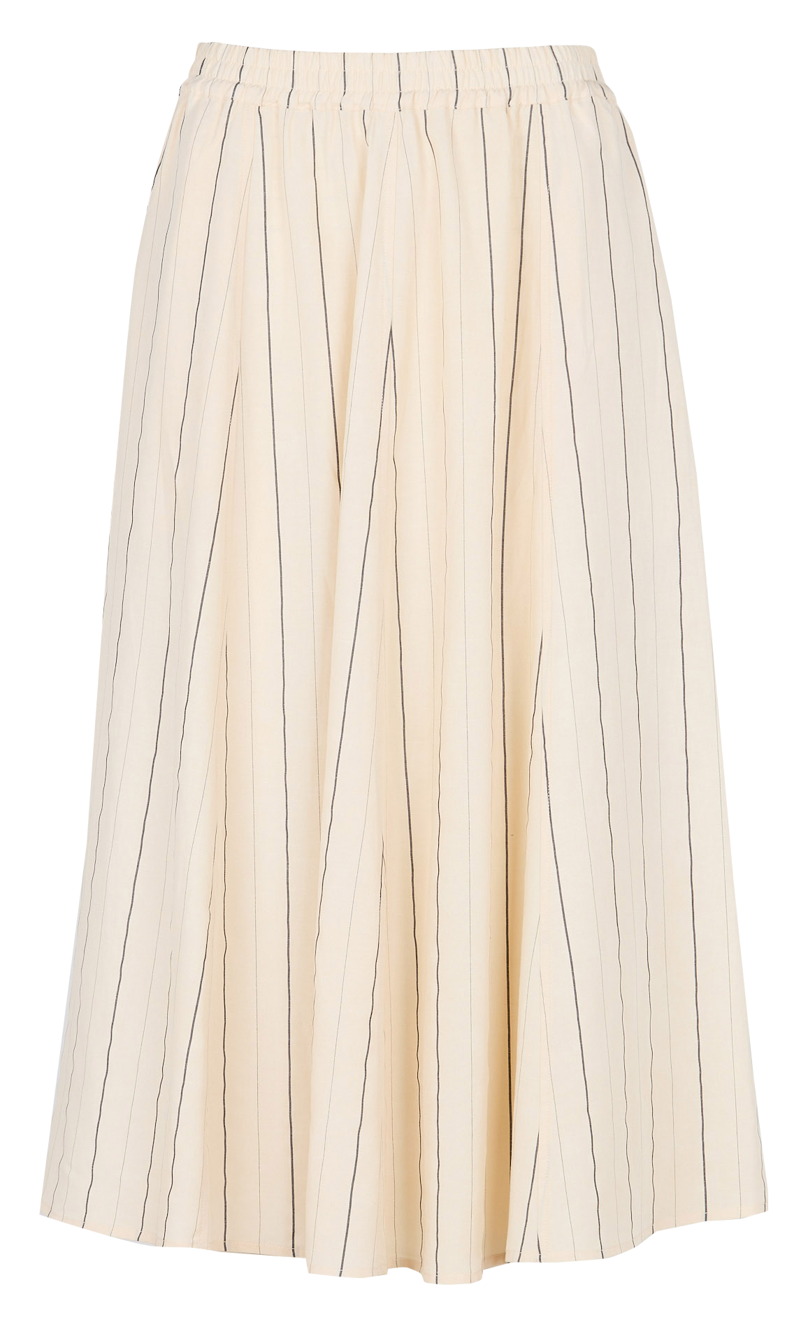 Jupe midi évasée rayée RUE DE TOKYO Multicolore