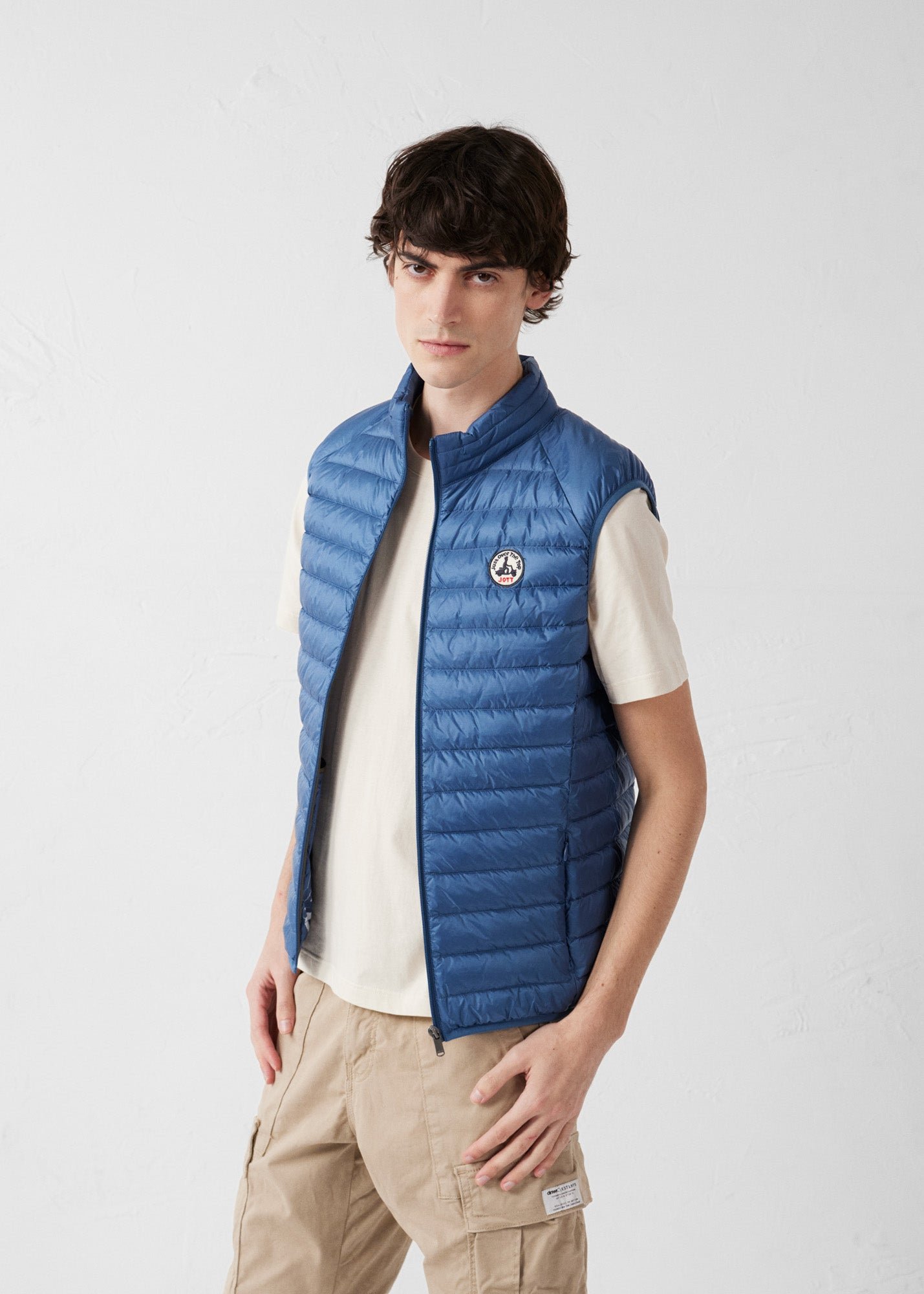 Sleeveless puffer jacket Tom JOTT Blue