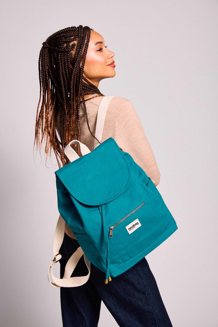 Cotton backpack HINDBAG Blue