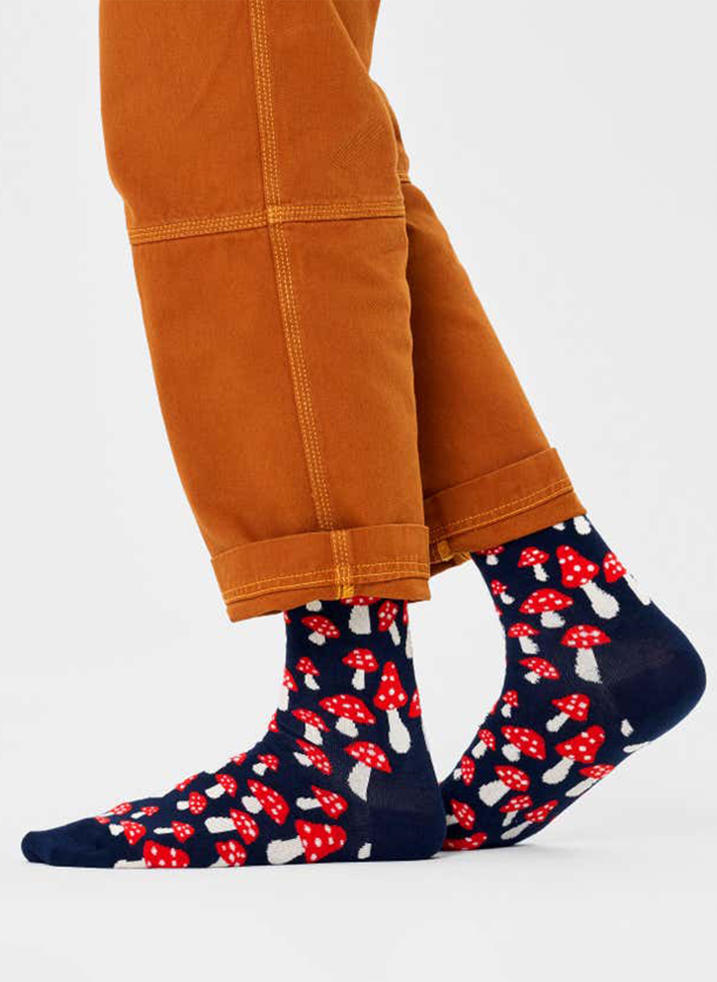 Baumwollsocken mit Logo HAPPY SOCKS Blau