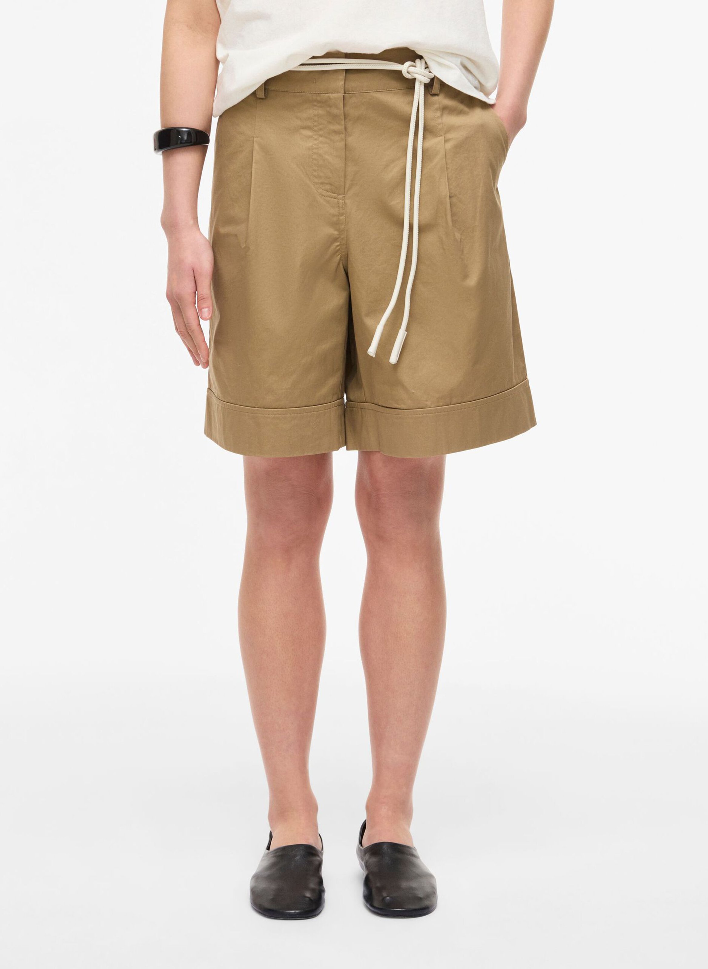 Baumwollshorts ROUGE EDIT Braun