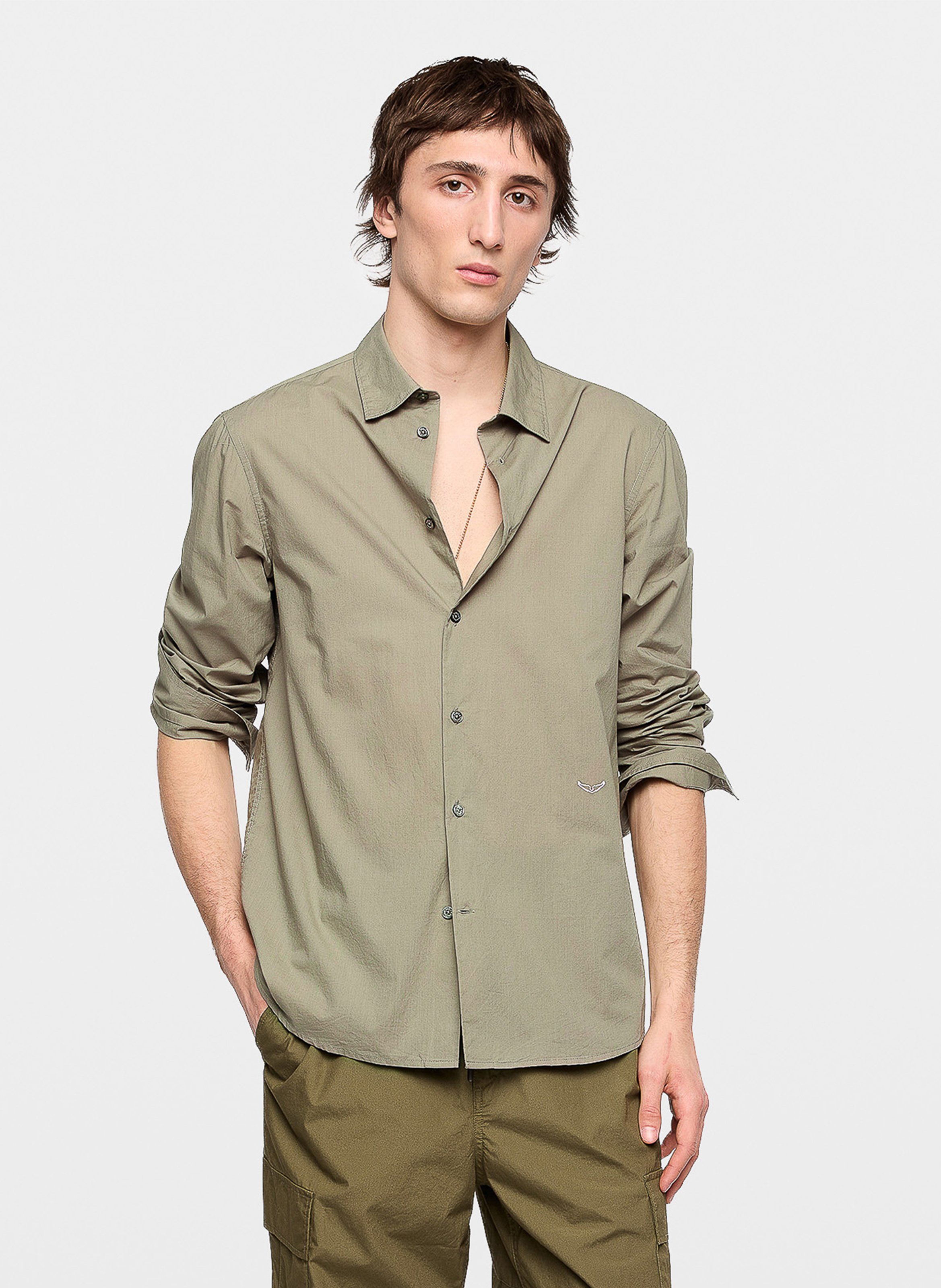 Blouse biokatoen ZADIG&VOLTAIRE Groen