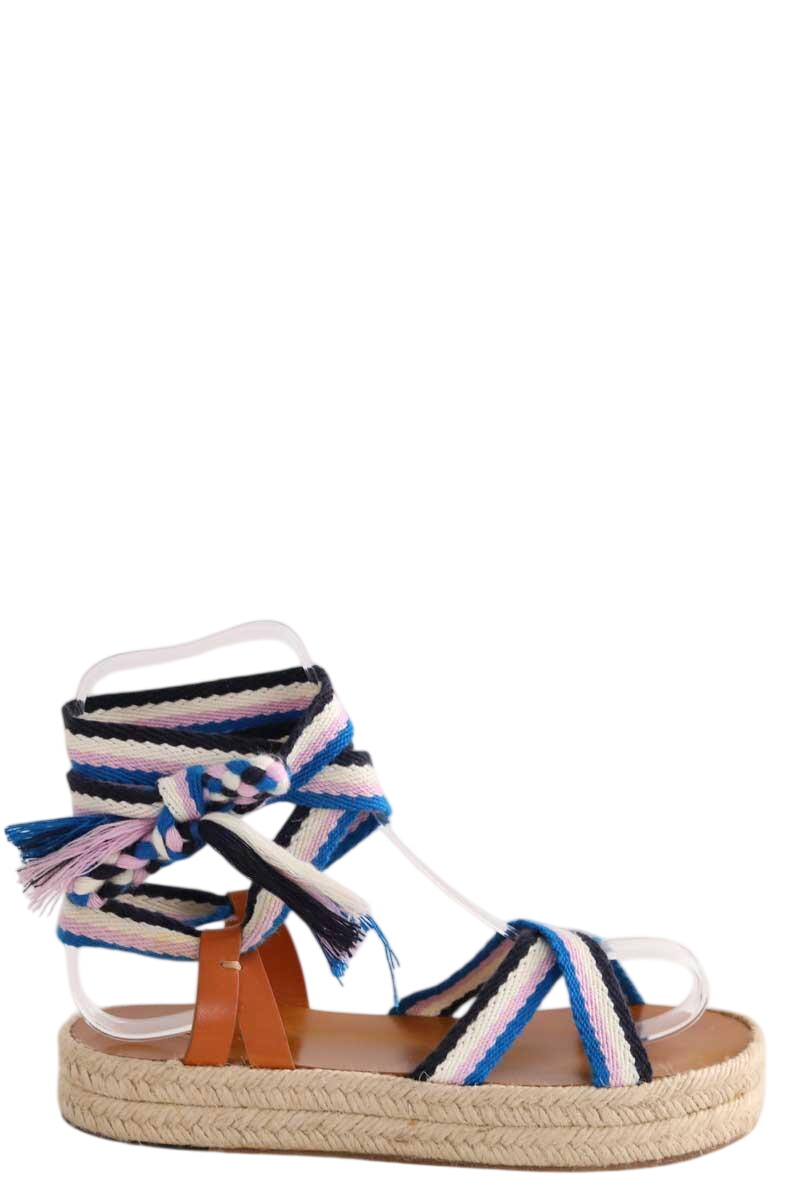 Faux leather sandals ISABEL MARANT - Seconde Main Multicolored