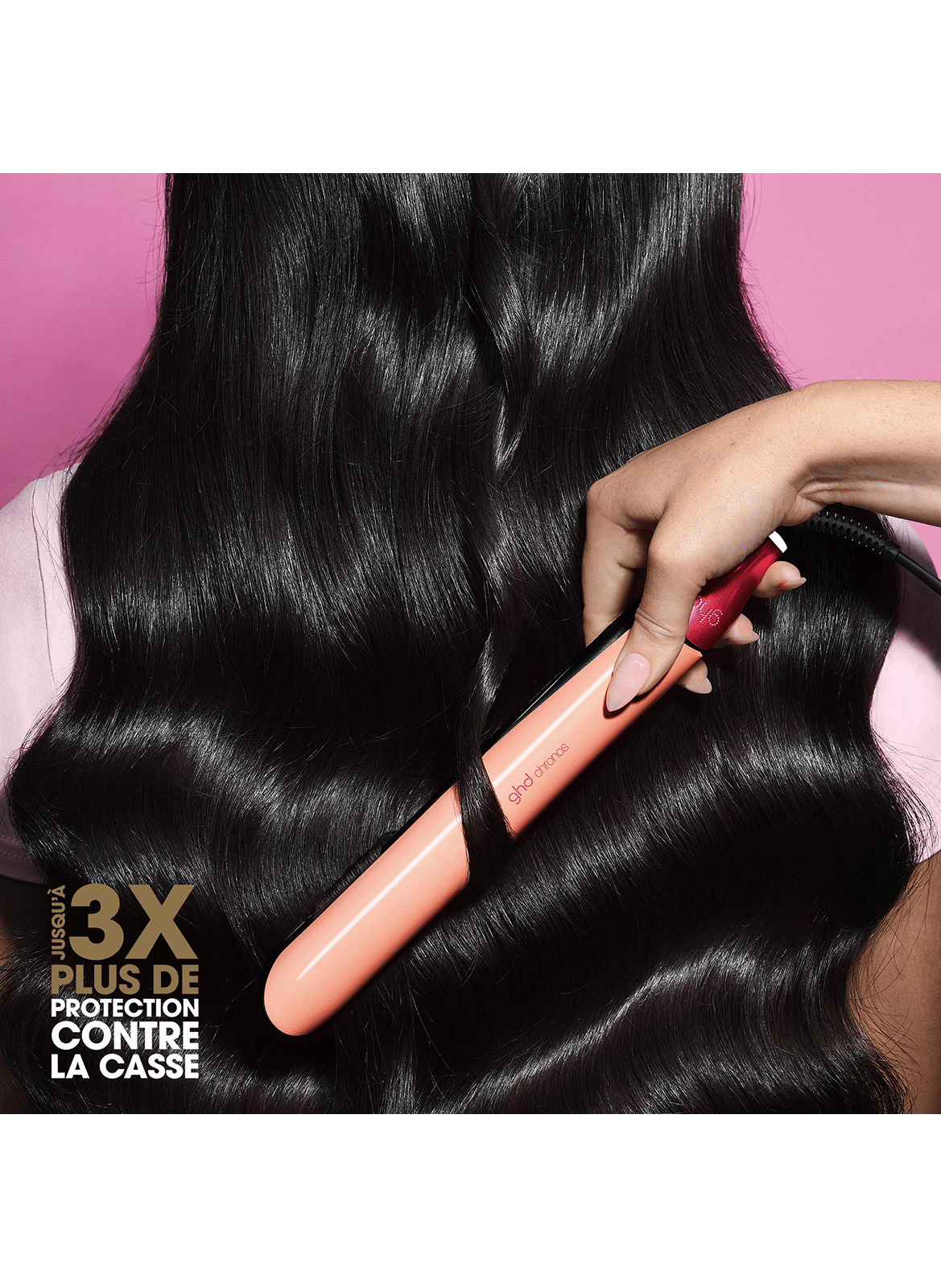Chronos Hair Straightener - Jelly Collection GHD Pêche acidulé