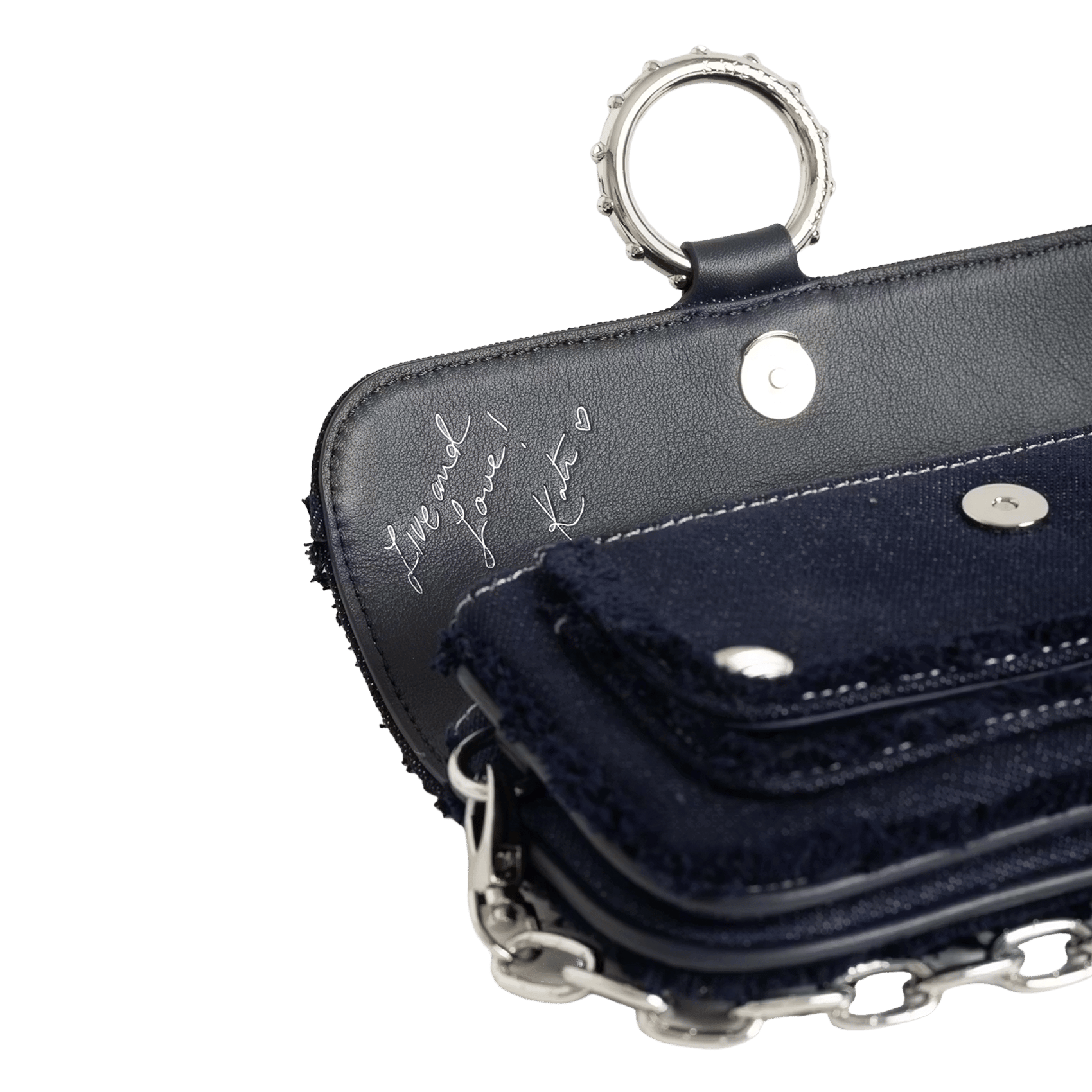 Katoenen handtas ZADIG&VOLTAIRE Blauw