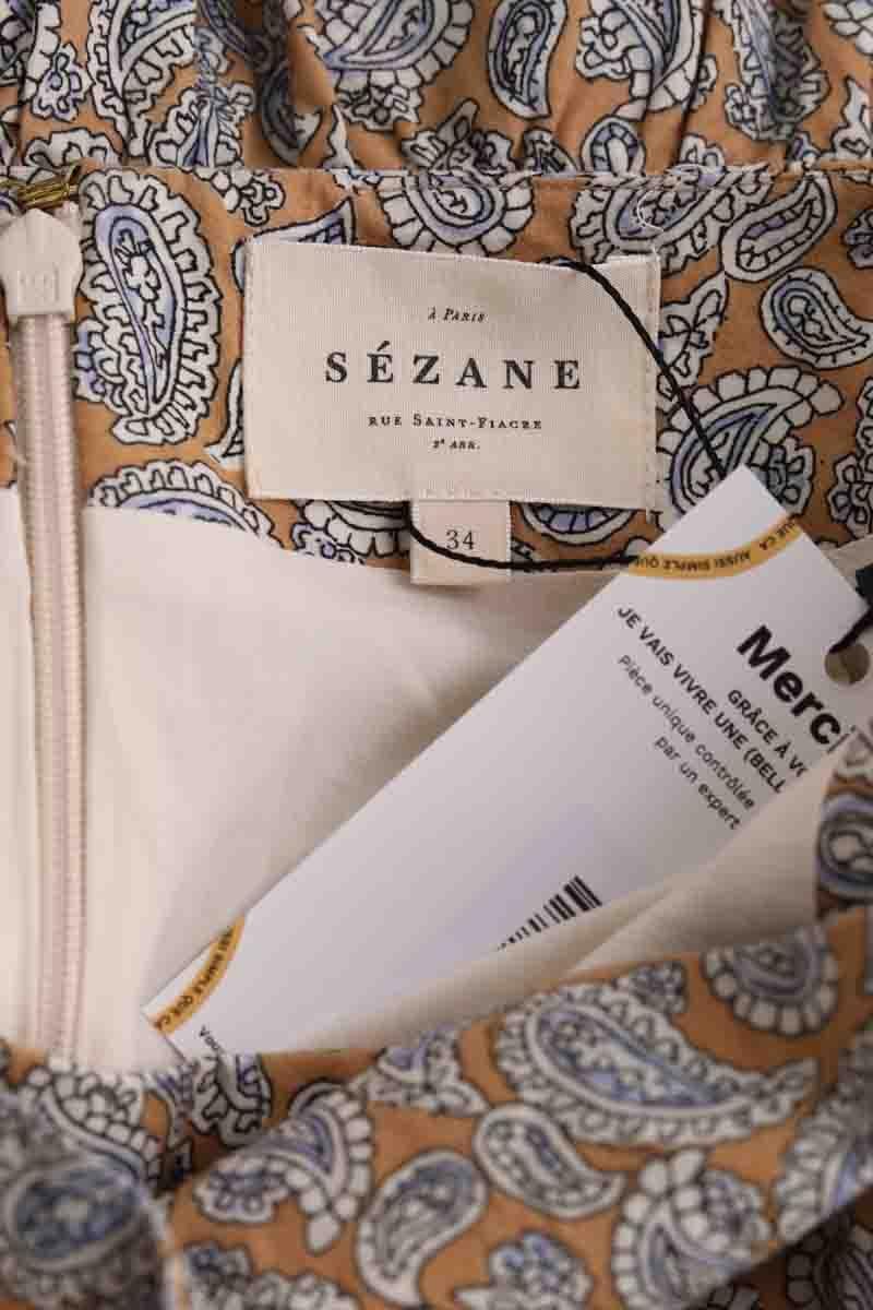 Mini skirt SEZANE - Seconde main Beige