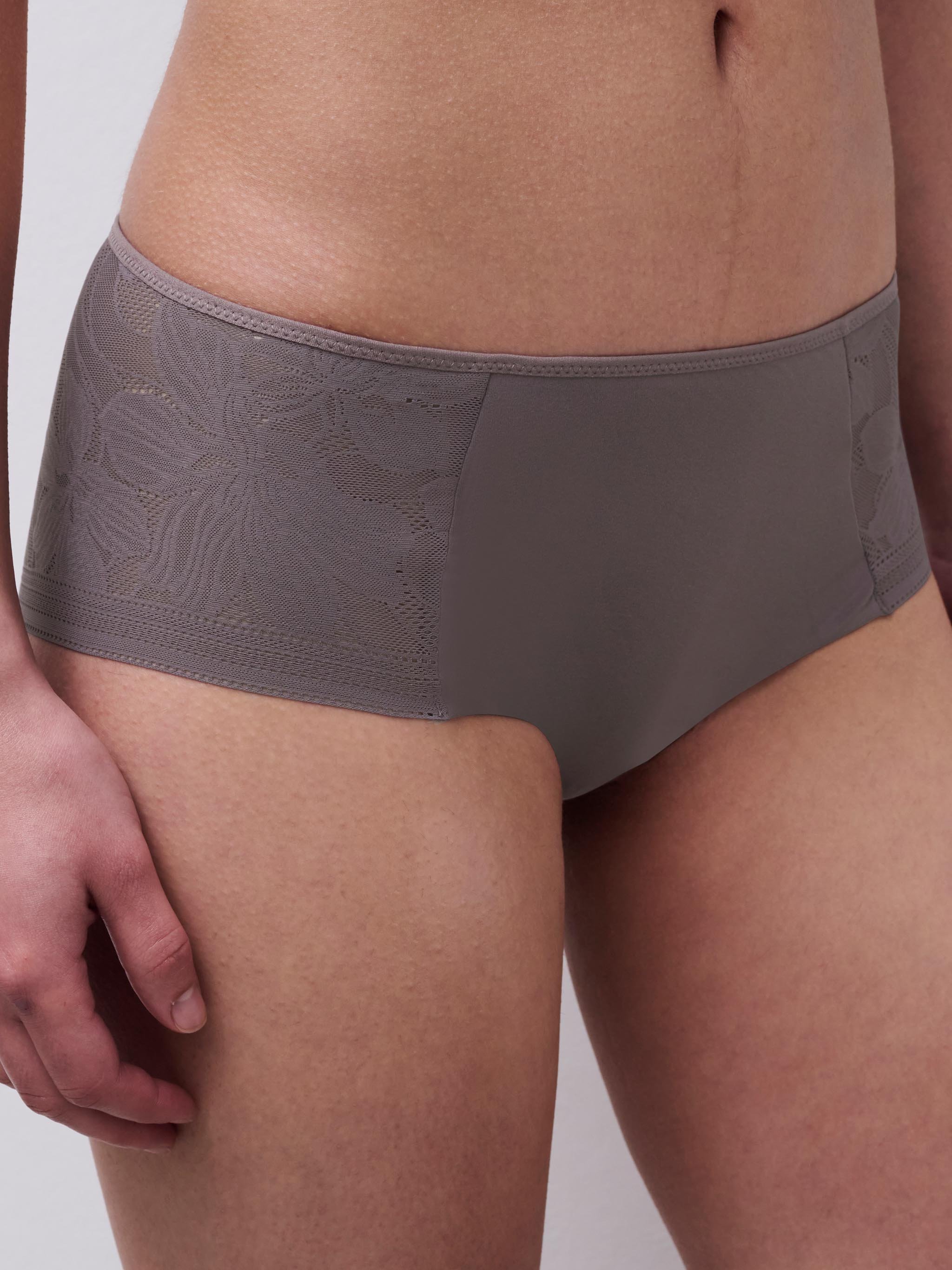 Lace boy shorts | Brown CHANTELLE Women