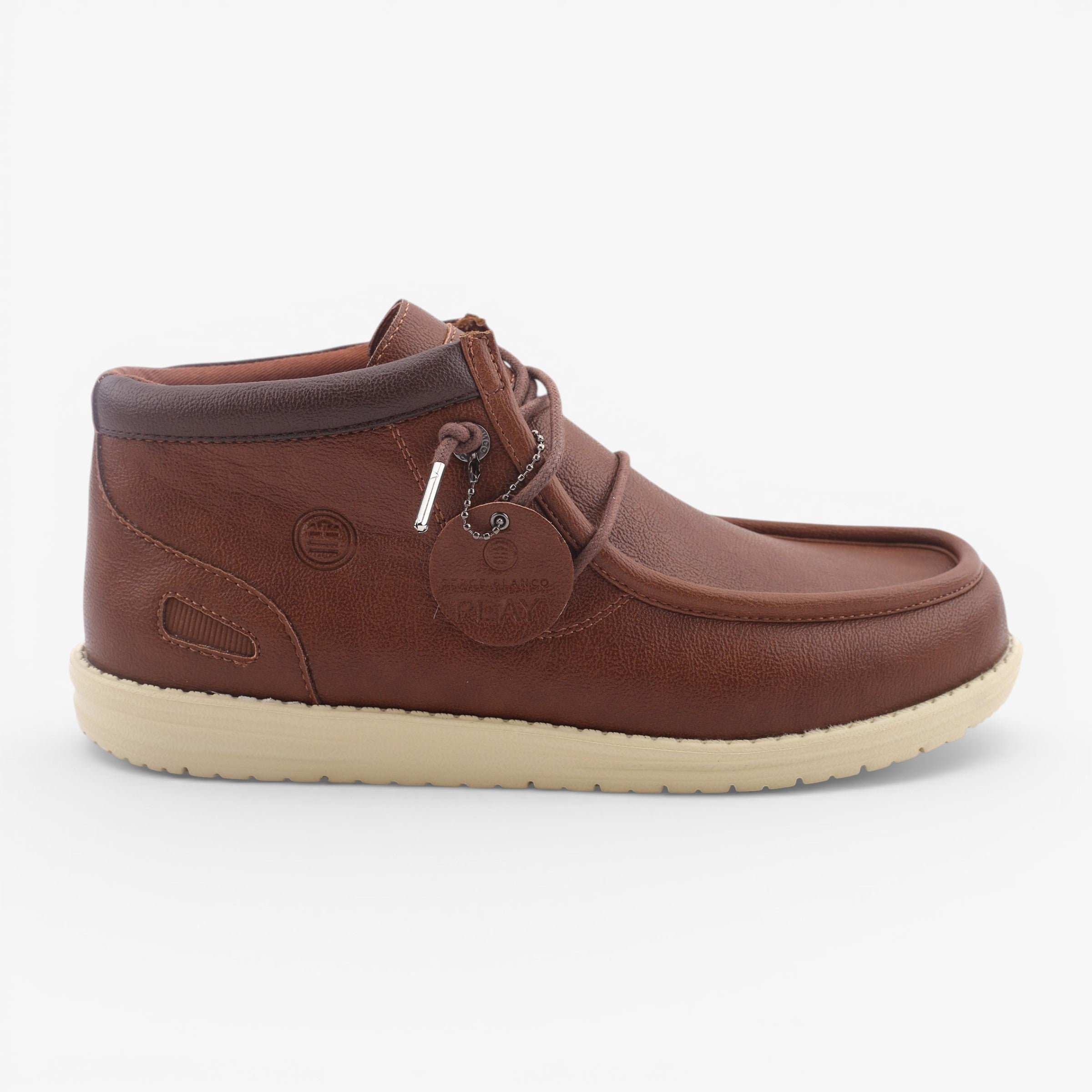 Chocolate brown Saint Martin boots SERGE BLANCO Brown
