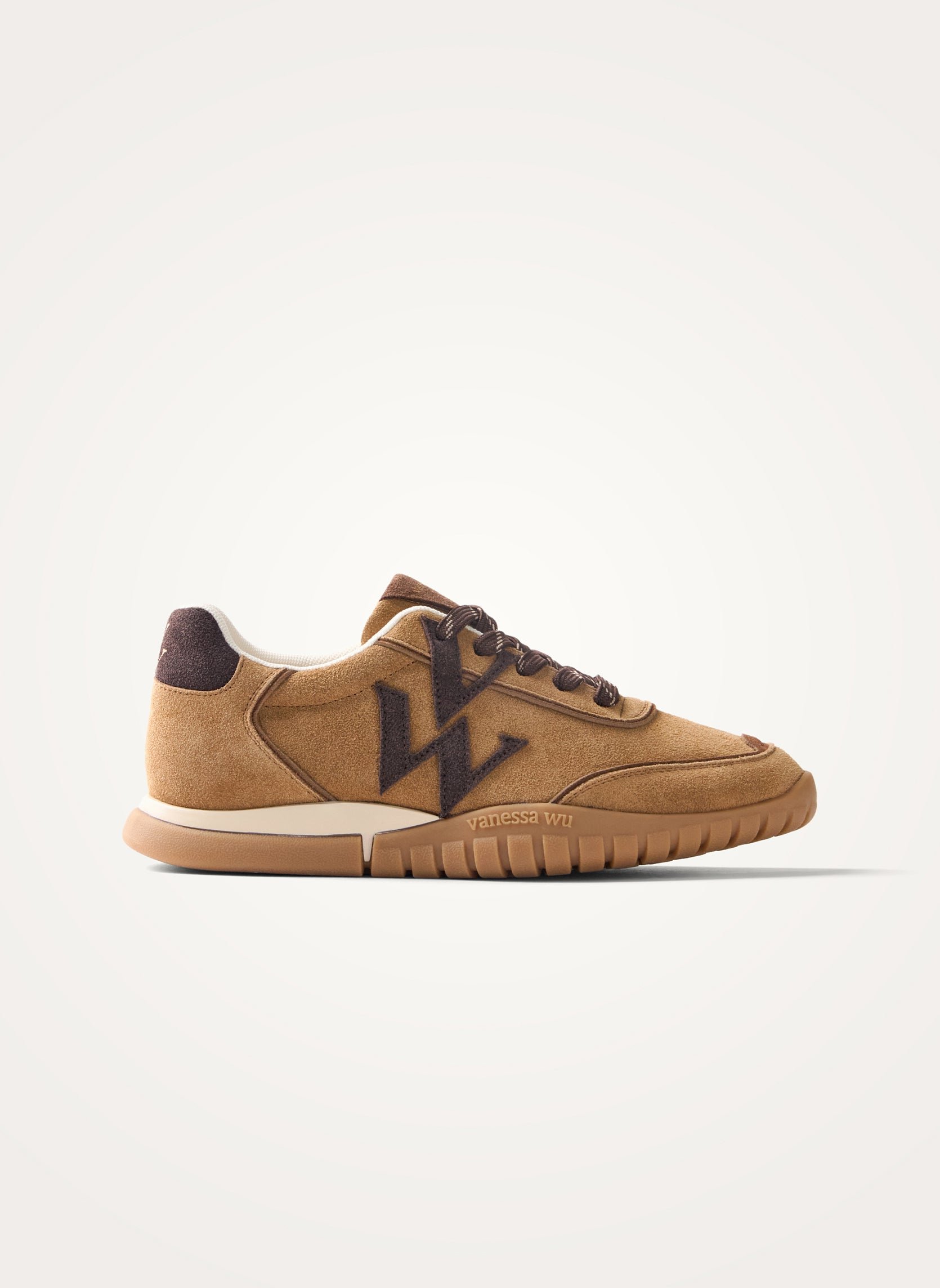 Sneakers with monogram on graphic sole VANESSA WU