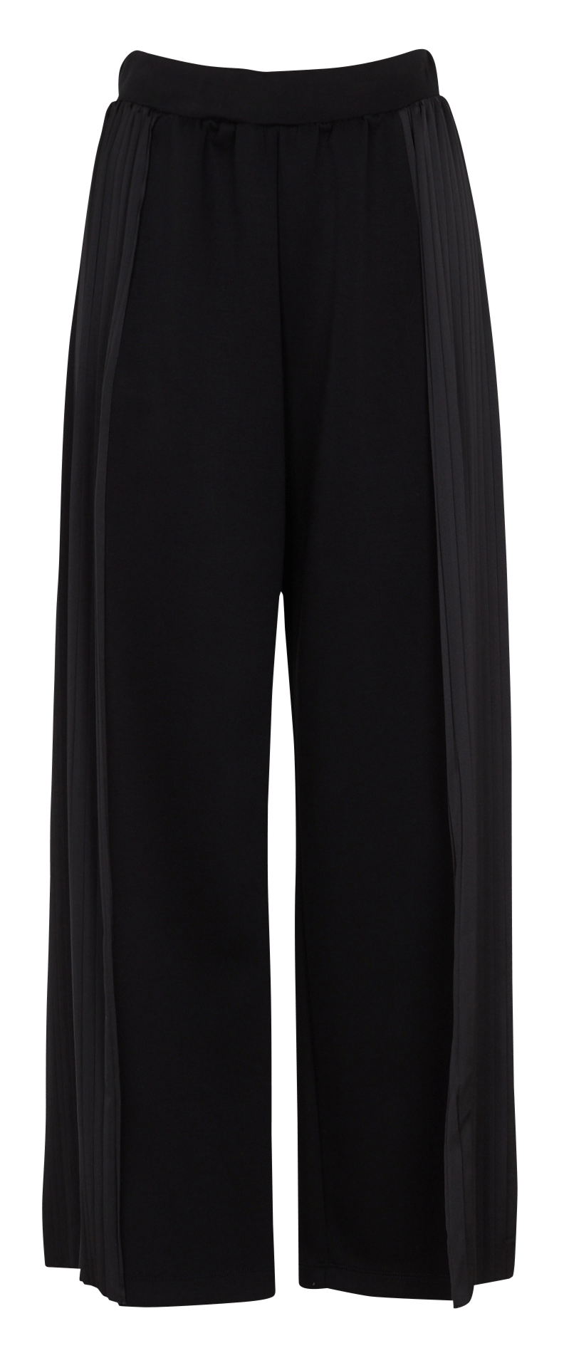 Wijde broek met plooien IMPERIAL Zwart