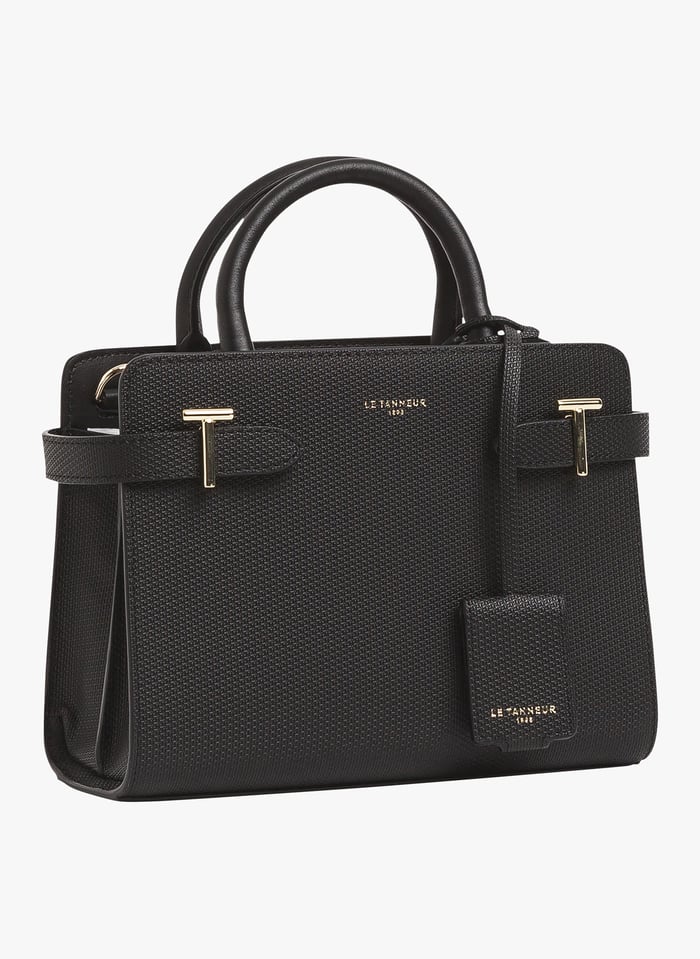 Sac Bandouli re En Cuir Emilie Noir Le Tanneur Femme Place des