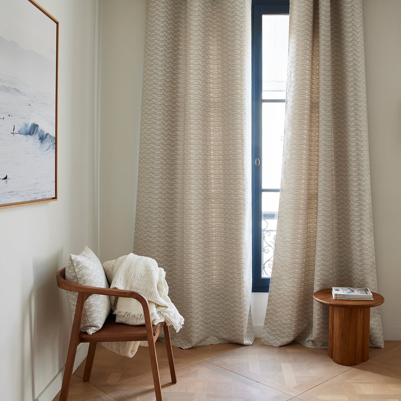 Curtain with eyelets MADURA Beige