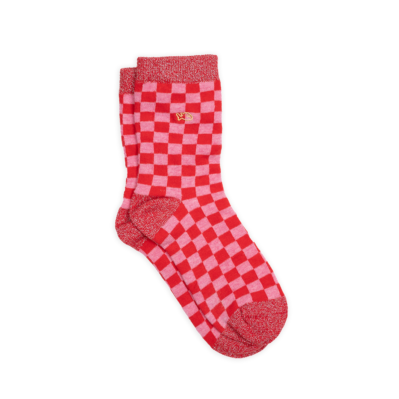 Checked combed cotton socks BILLYBELT