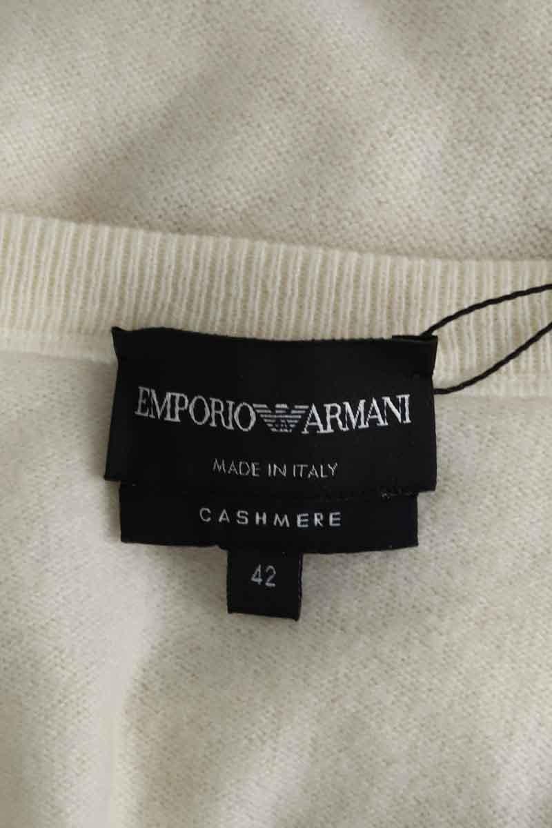 Cashmere sweater ARMANI - SECONDE MAIN Beige
