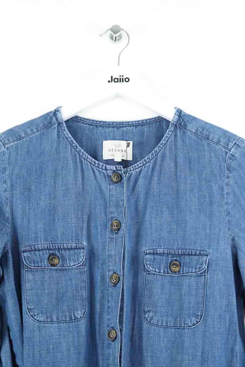 Cotton jumpsuit SEZANE - Seconde main Blue