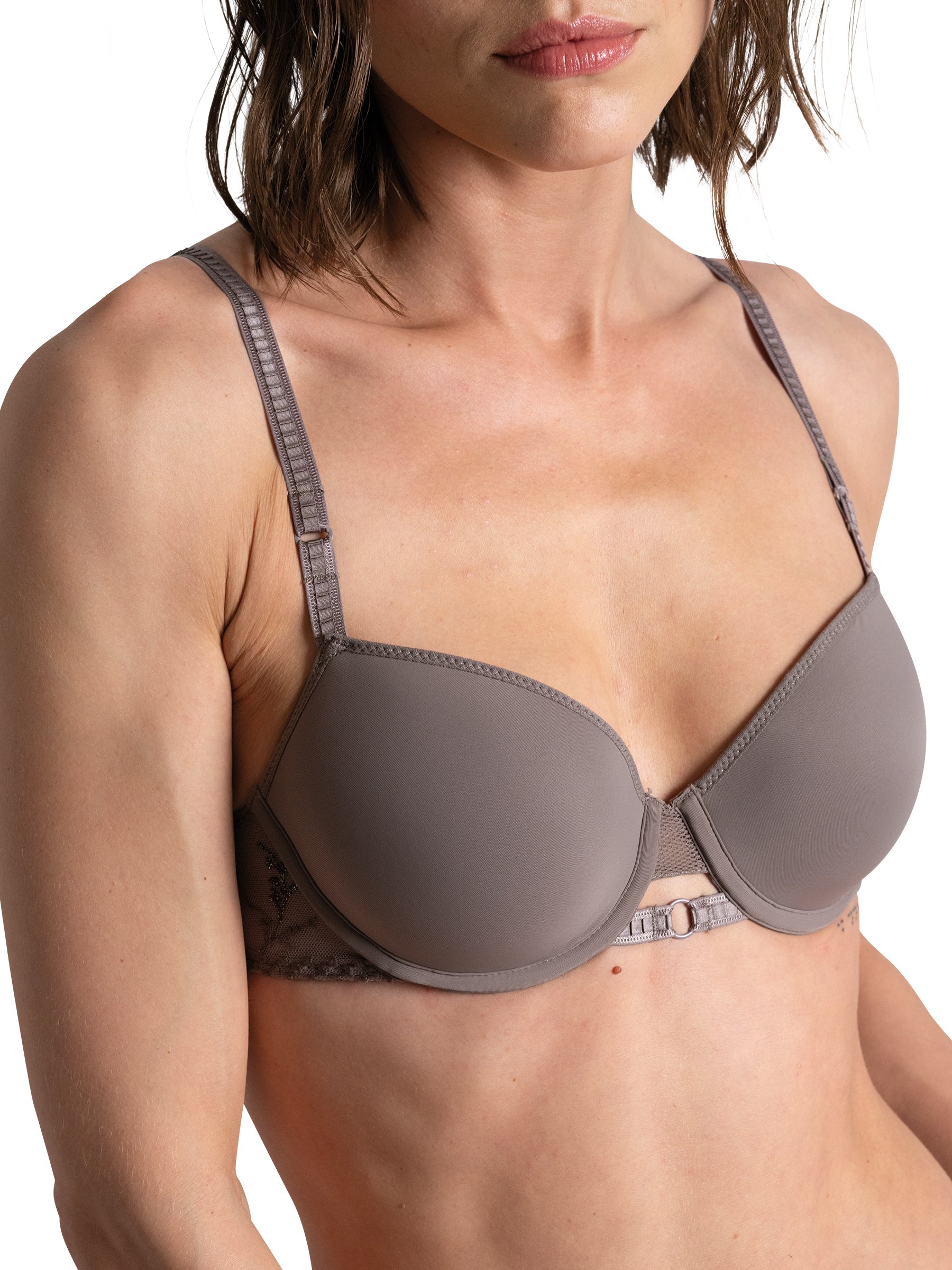 Belle de Lou underwired bra PASSIONATA Grey