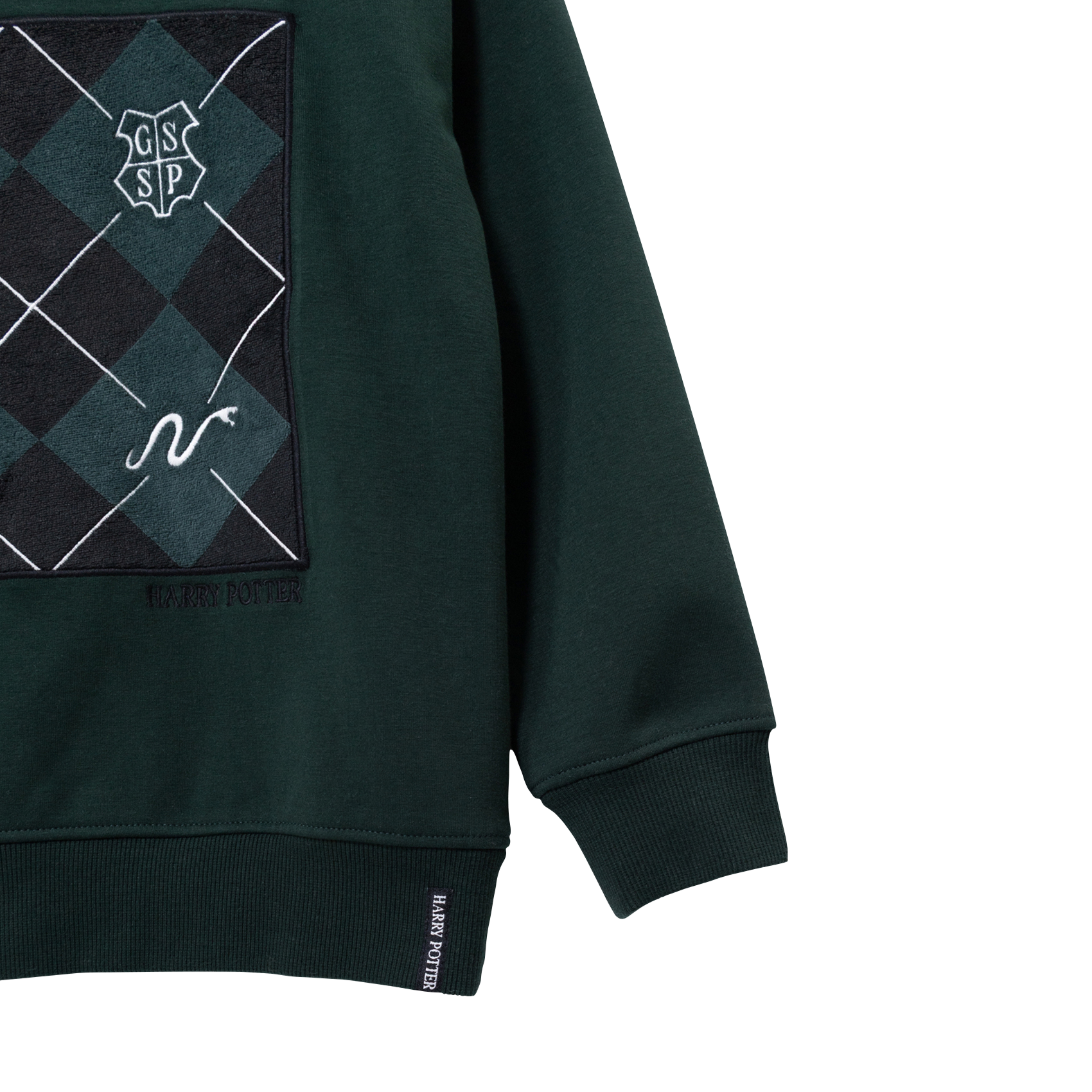 Printed straight fit hoodie IKKS JUNIOR Green
