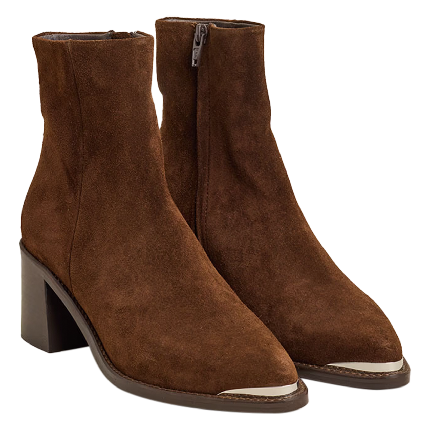 Riemchenschuhe aus Leder JONAK Braun