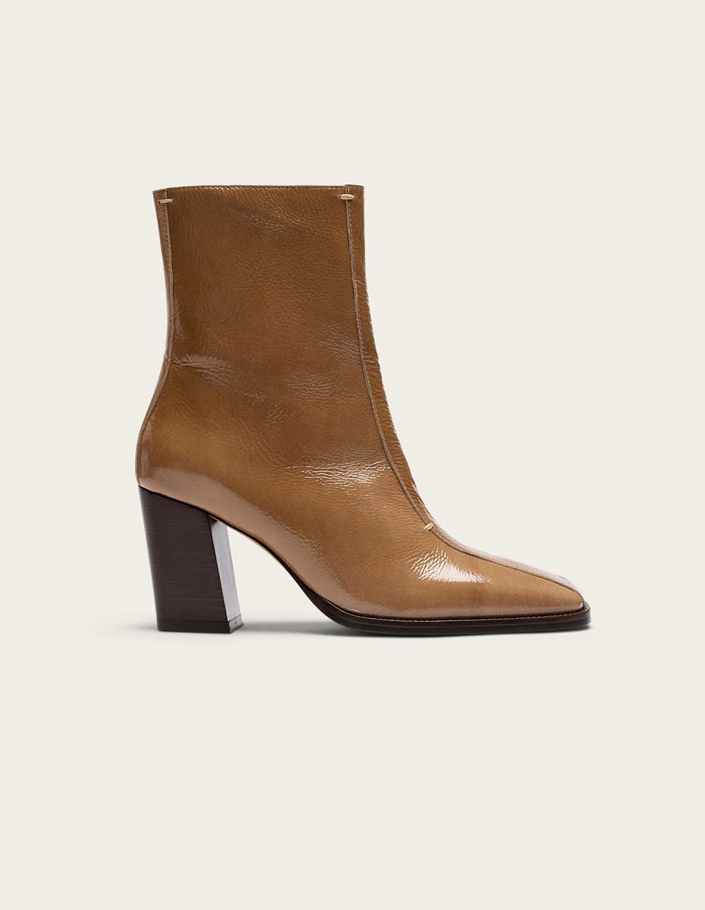 Ankle boots with heel ODAJE EX. M.MOUSTACHE Brown
