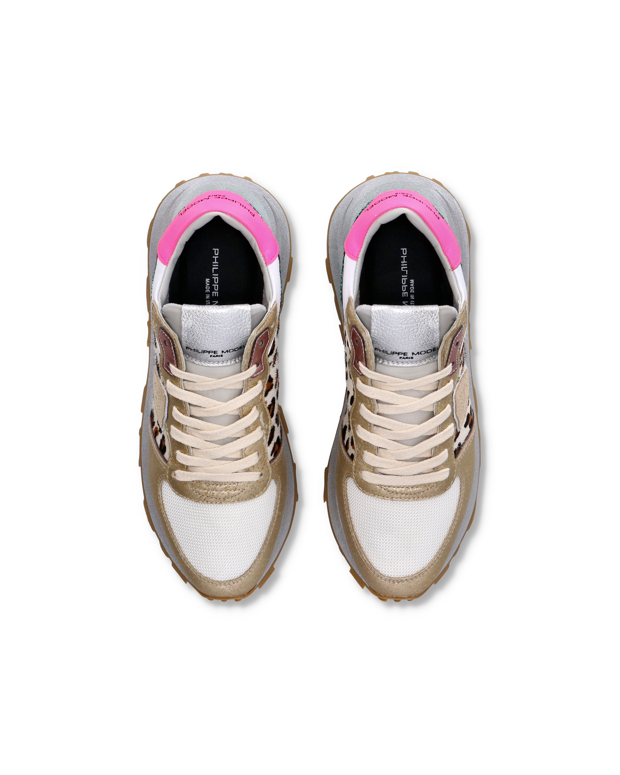 High-top running sneakers PHILIPPE MODEL Pink