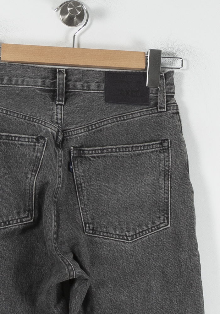 Cropped slim jeans with studs LEVI'S - Seconde main Grey